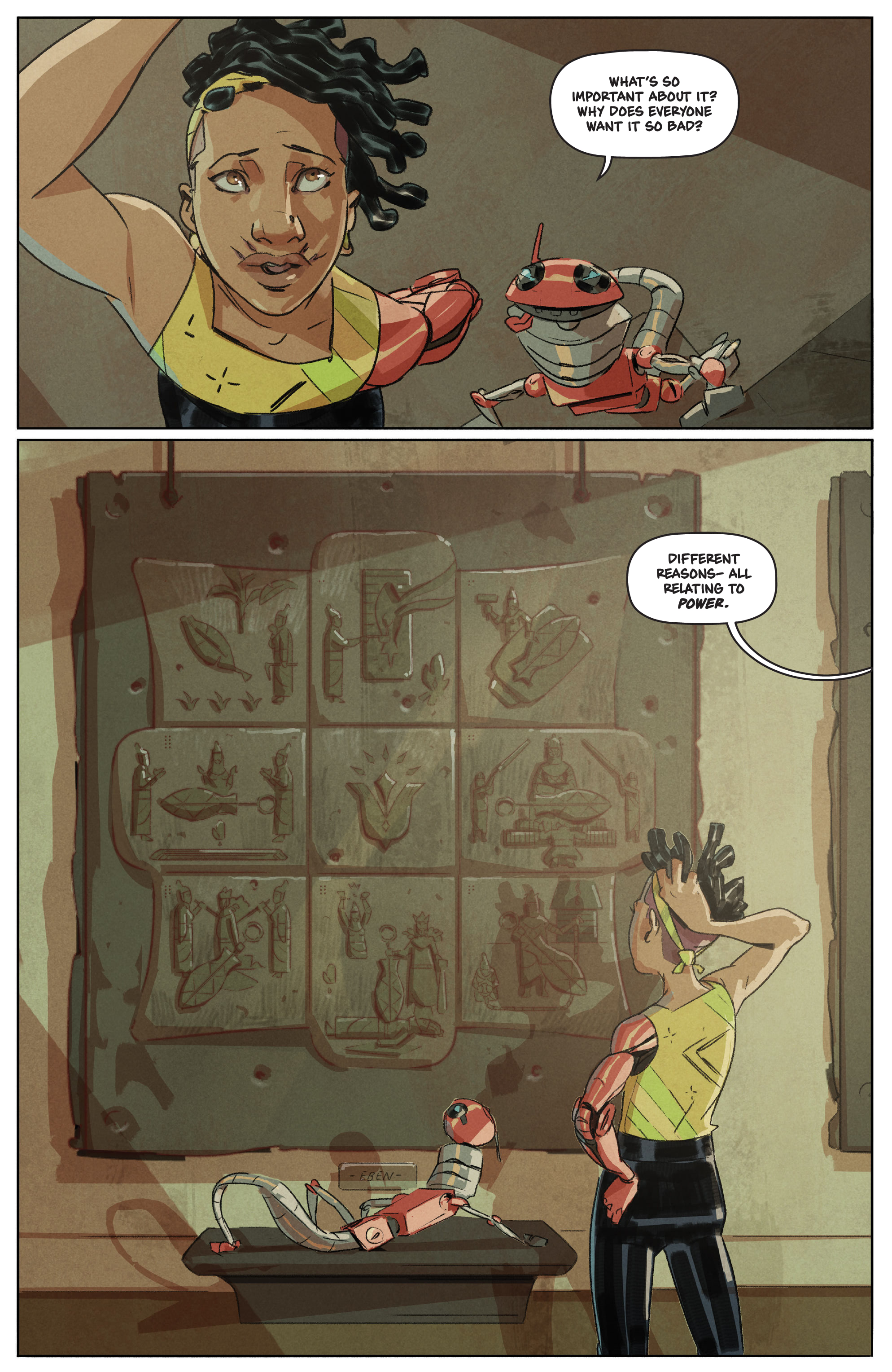 Read online New Masters comic -  Issue #5 - 18