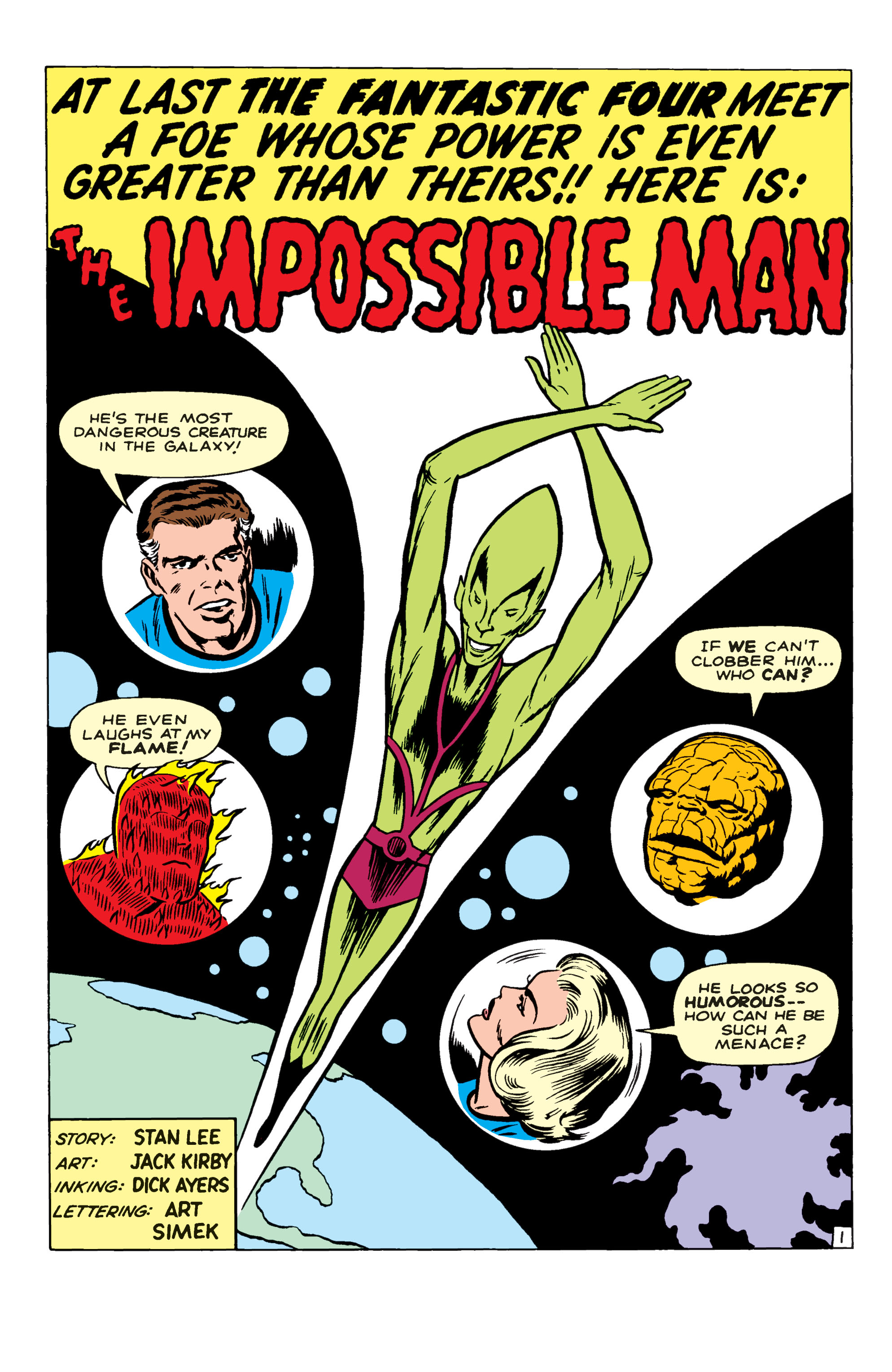 Read online Fantastic Four (1961) comic -  Issue #11 - 13