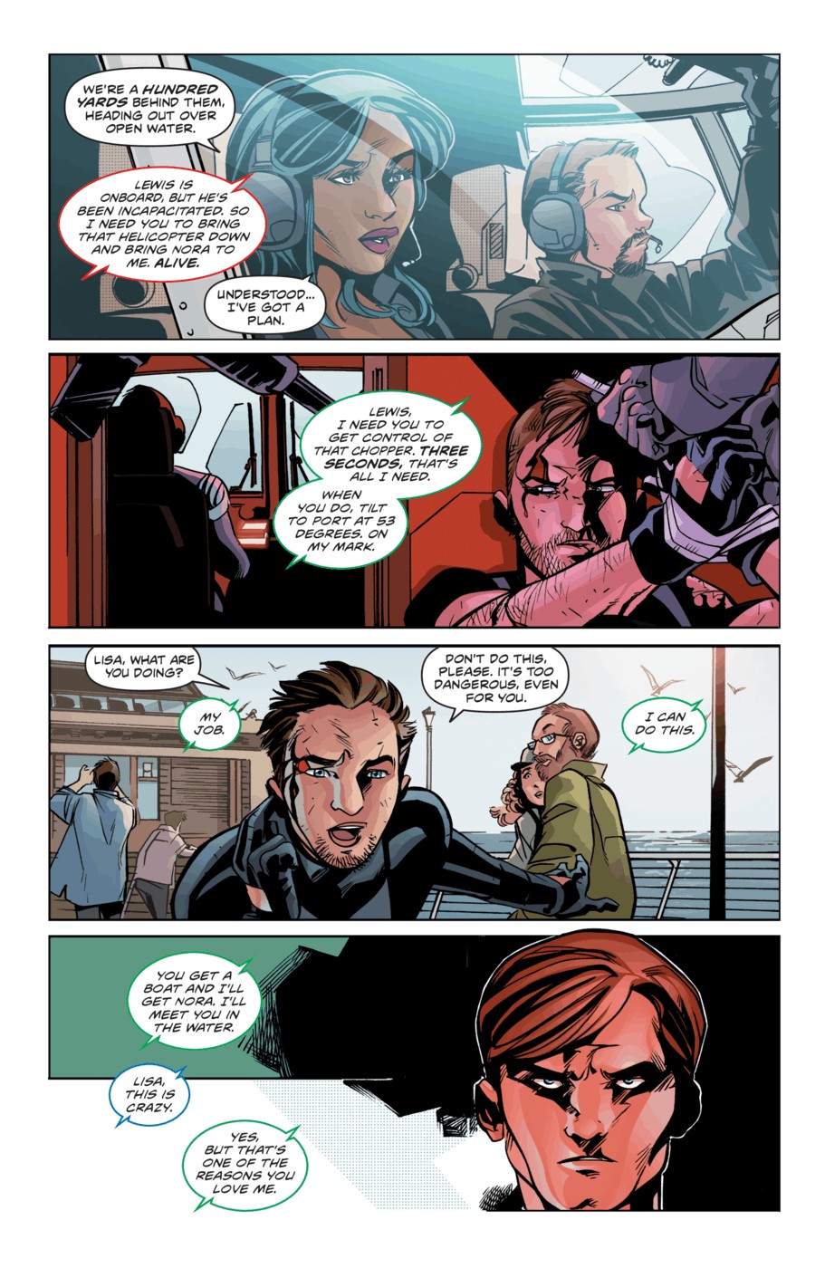 Read online Protocol: Orphans comic -  Issue #3 - 11