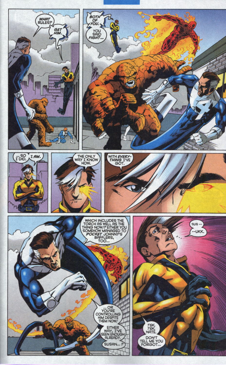 Read online X-Man comic -  Issue #59 - 9