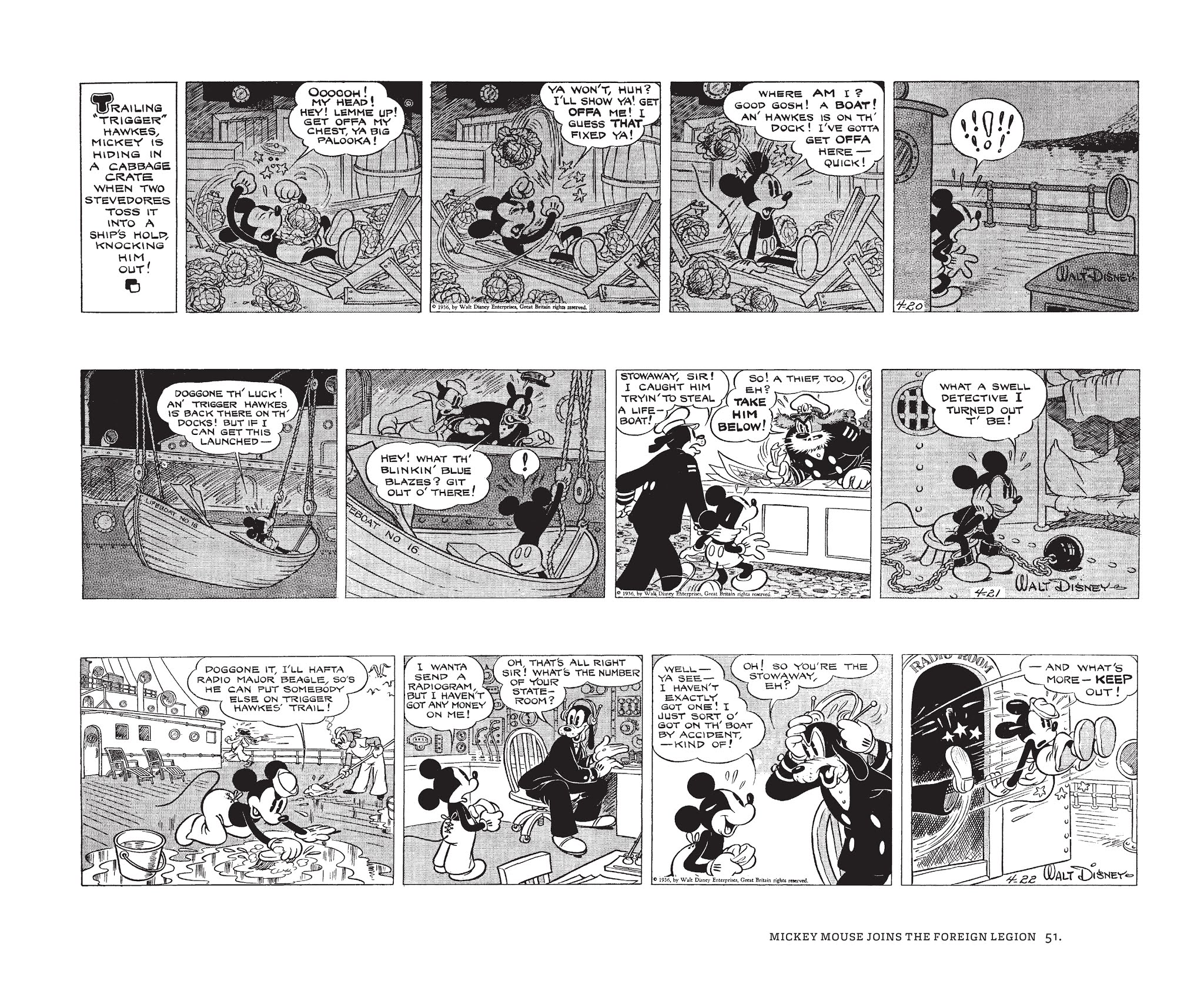 Read online Walt Disney's Mickey Mouse by Floyd Gottfredson comic -  Issue # TPB 4 (Part 1) - 51
