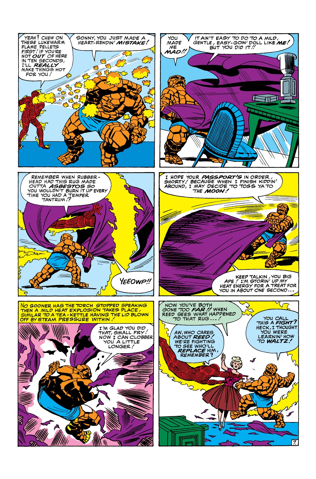 Read online Marvel Masterworks: The Fantastic Four comic - Issue # TPB 3 (Part 1) - 56