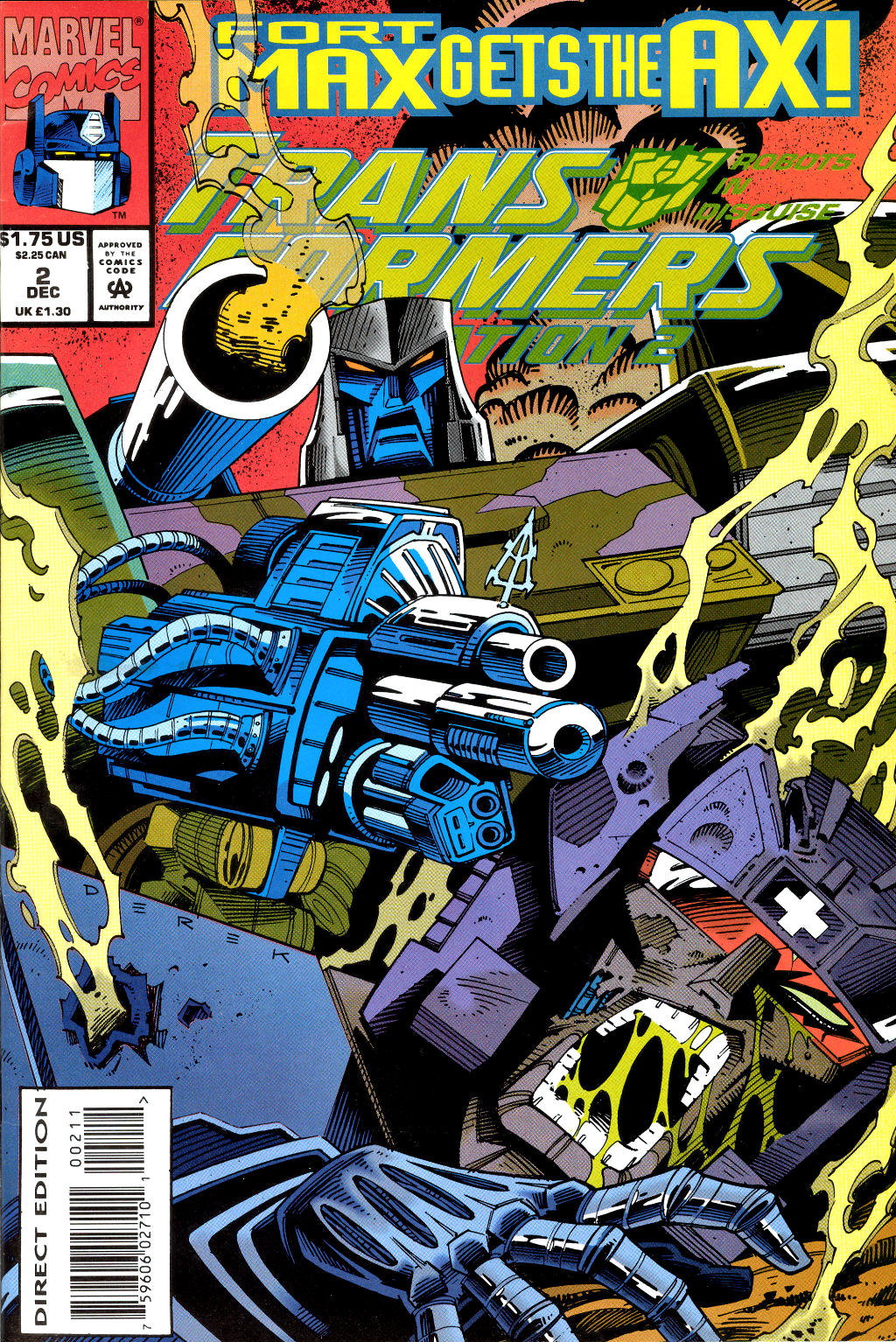 Read online Transformers: Generation 2 comic -  Issue #2 - 1