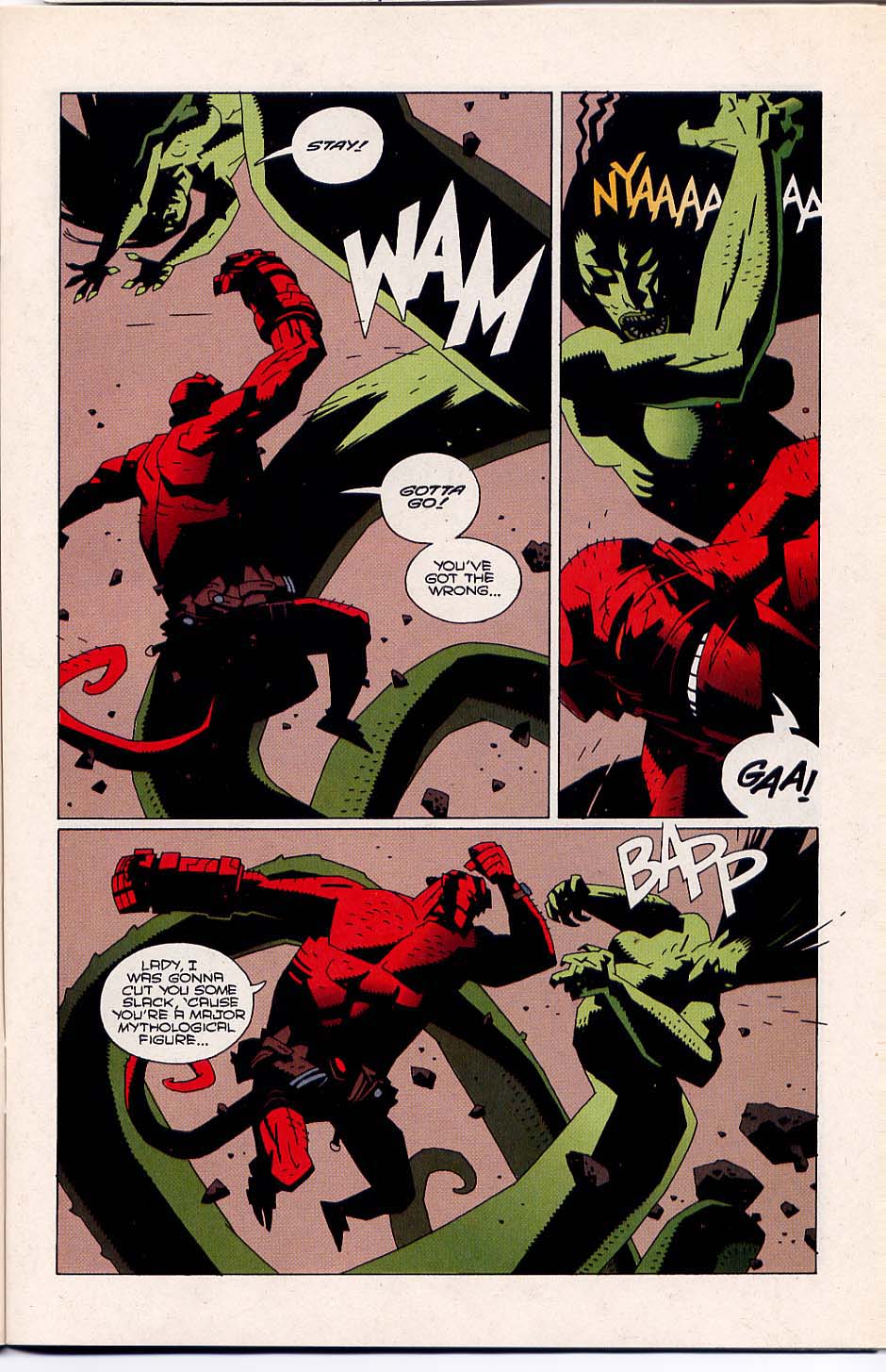 Read online Hellboy: Wake the Devil comic -  Issue #4 - 7
