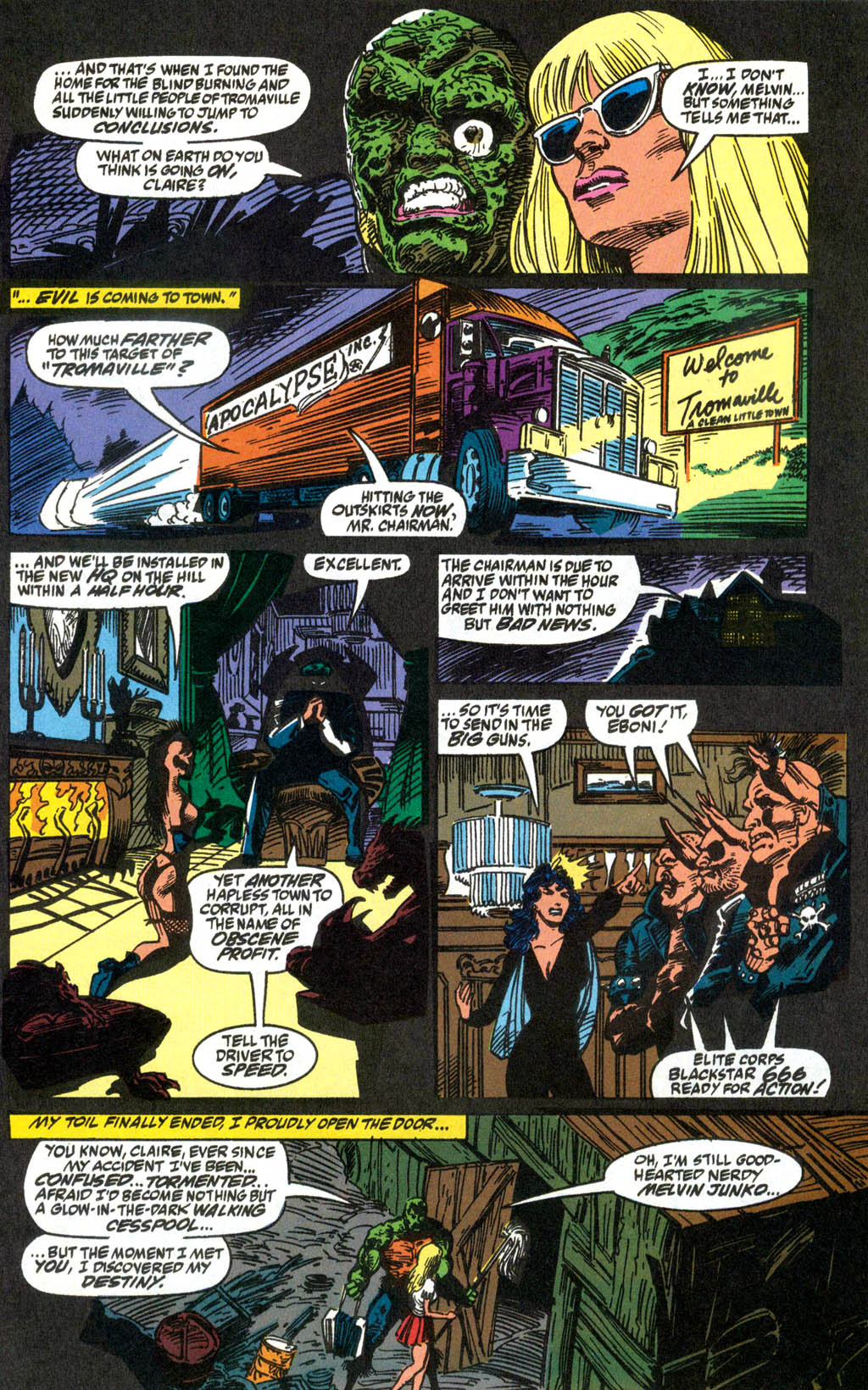 Read online Toxic Avenger comic -  Issue #1 - 22