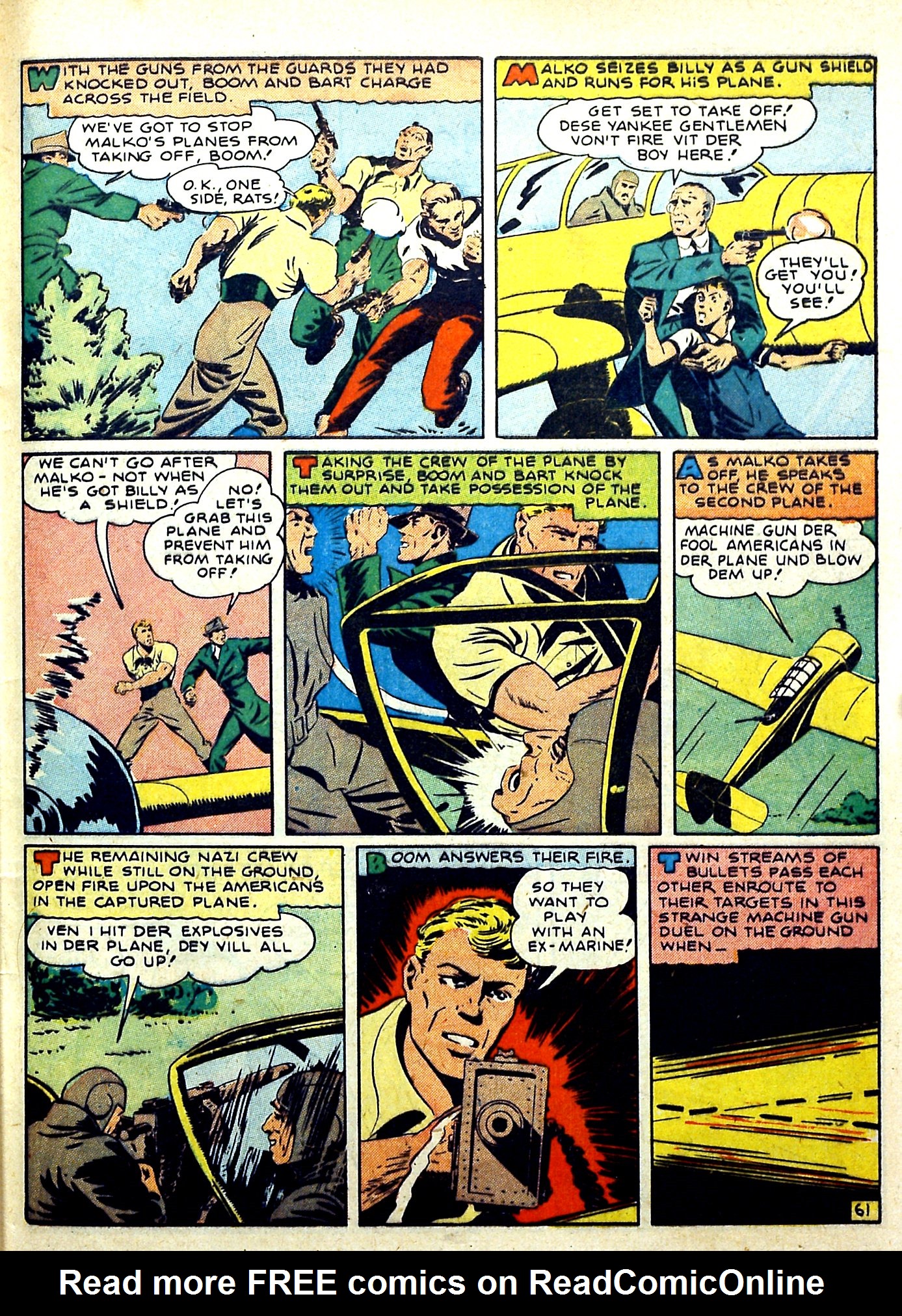 Read online Our Flag Comics comic -  Issue #4 - 63