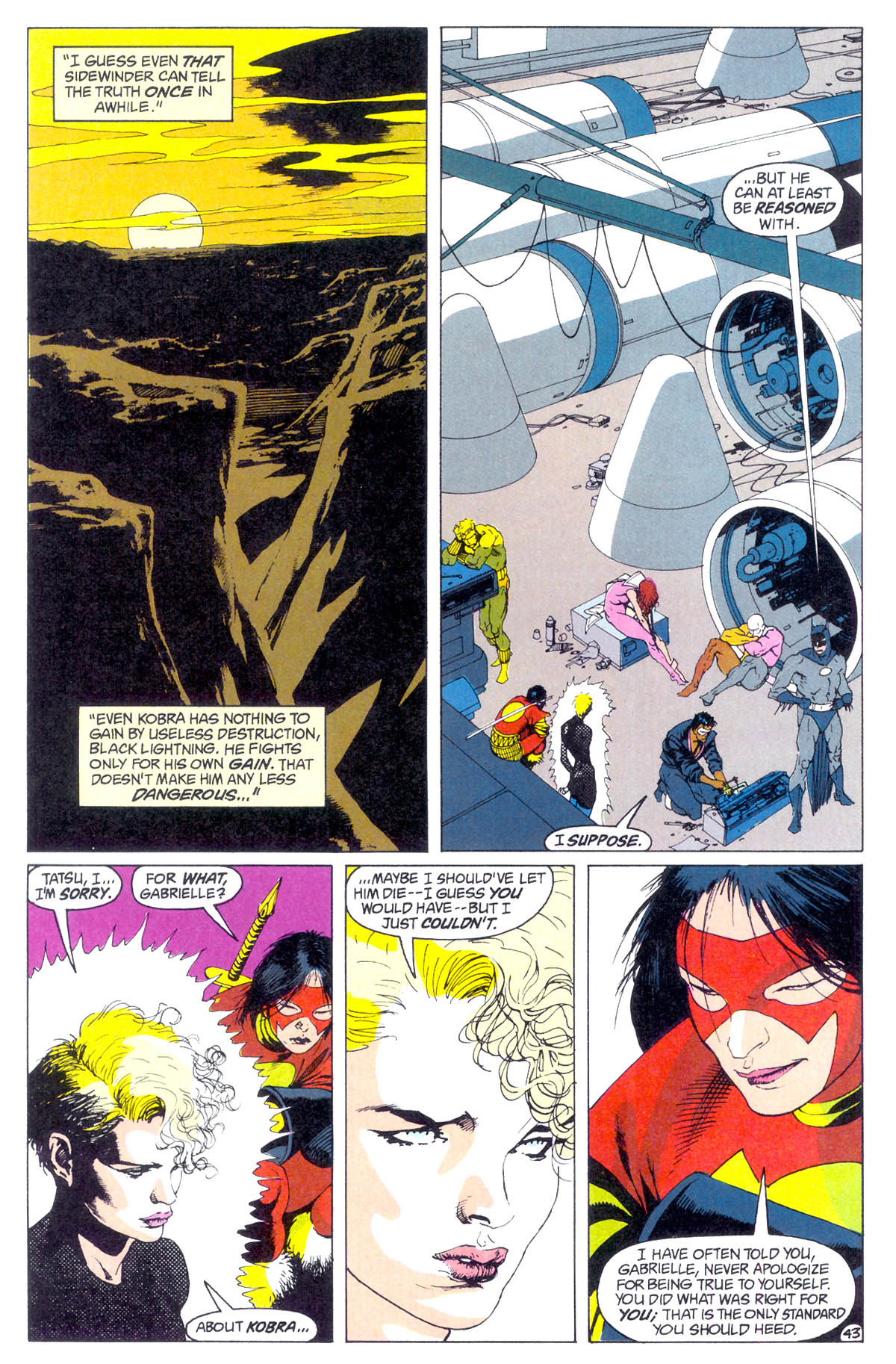 Read online The Outsiders (1985) comic -  Issue # _Annual - 45