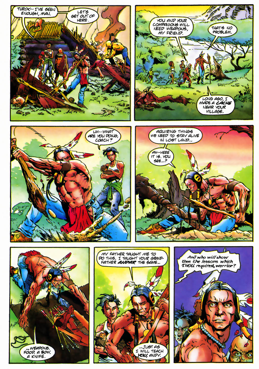 Read online Turok, Dinosaur Hunter (1993) comic -  Issue #25 - 14