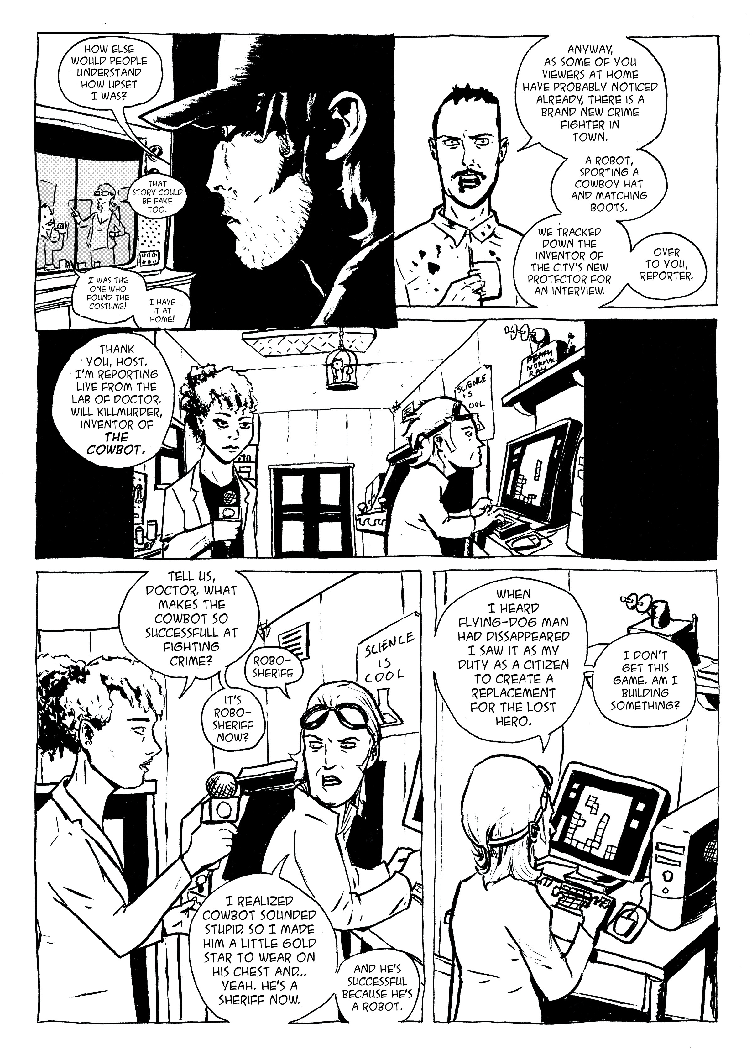 Read online Flying-Dog Man comic -  Issue #1 - 7