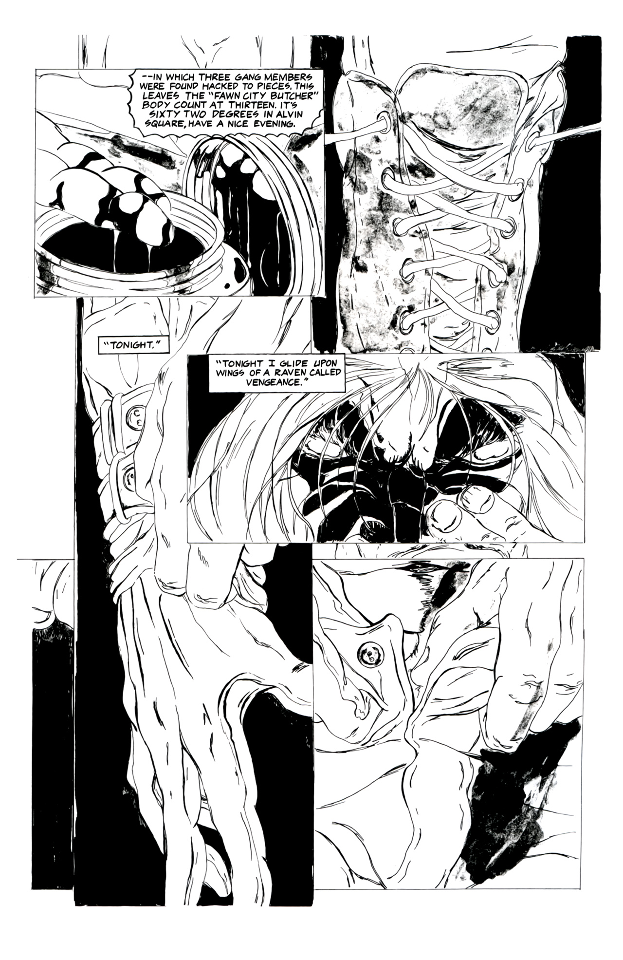 Read online On Raven's Wings comic -  Issue #1 - 4