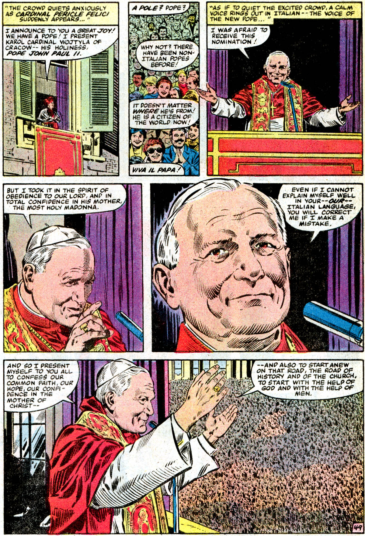 Read online The Life of Pope John Paul II comic -  Issue # Full - 52