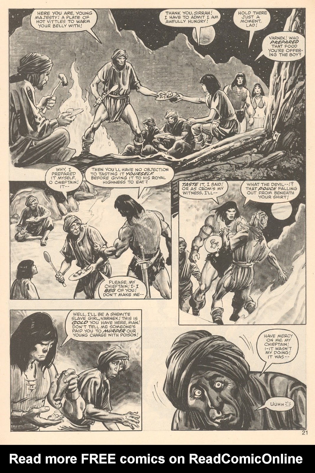 The Savage Sword Of Conan issue 76 - Page 21