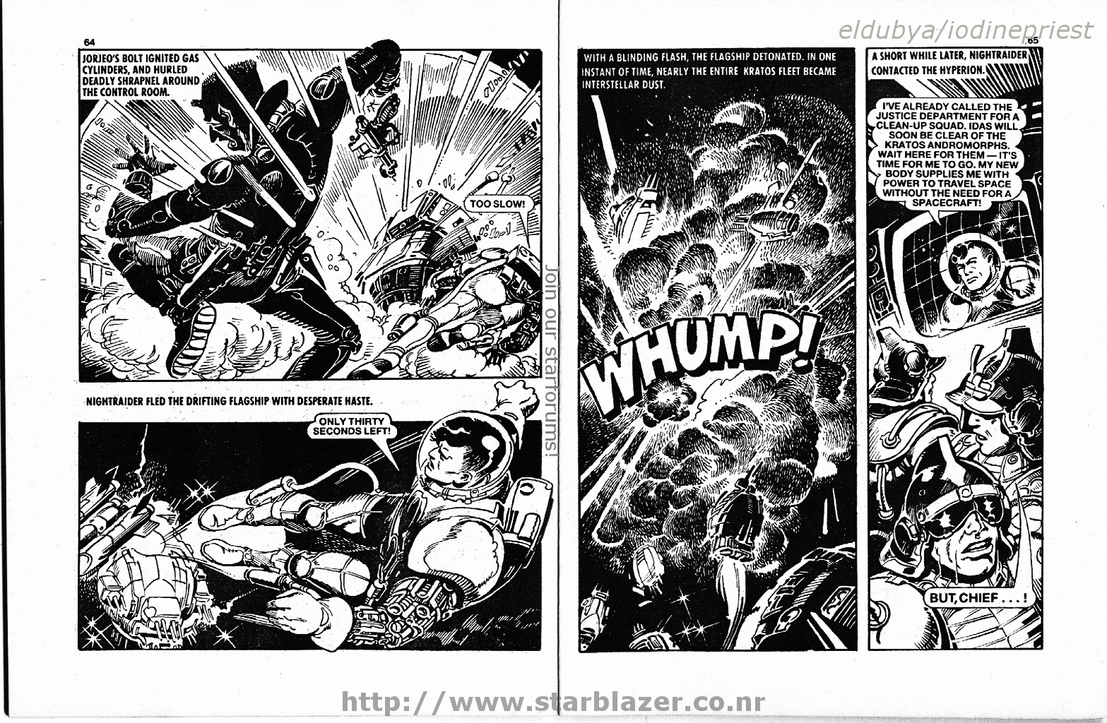 Read online Starblazer comic -  Issue #172 - 34