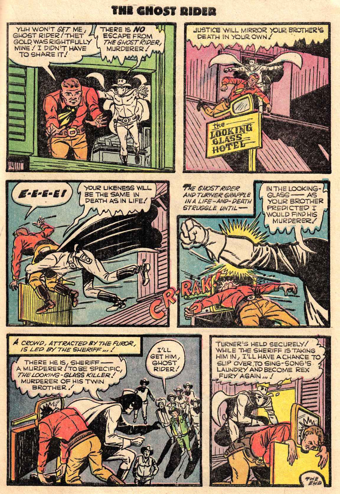 Read online The Ghost Rider (1950) comic -  Issue #4 - 17