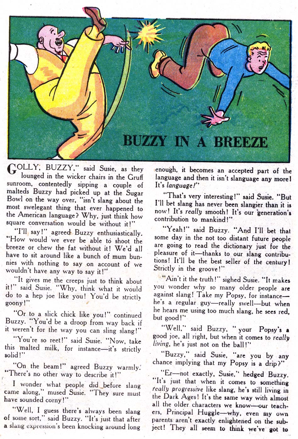 Read online Buzzy comic -  Issue #34 - 41