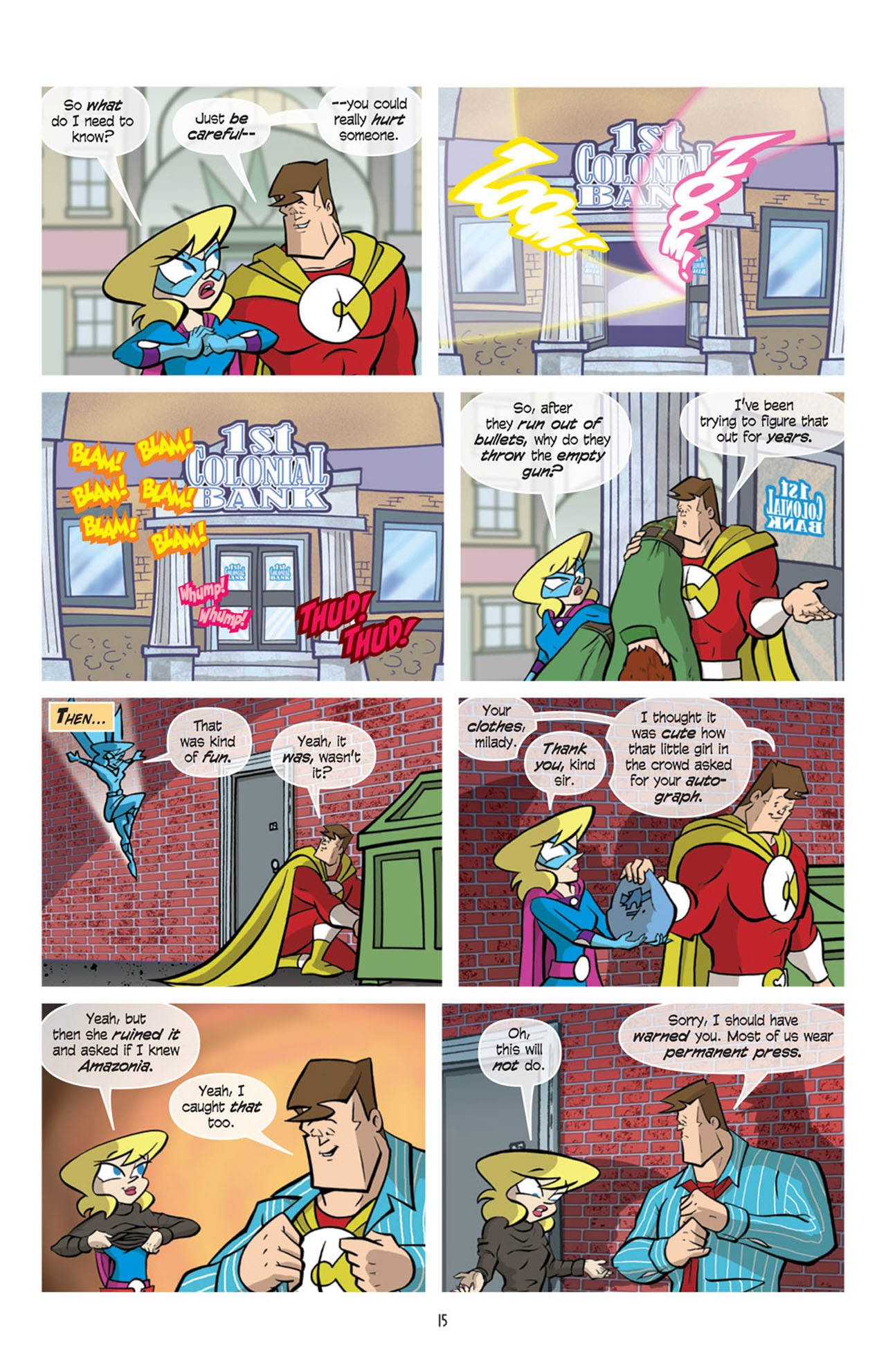 Read online Love and Capes comic -  Issue #10 - 17