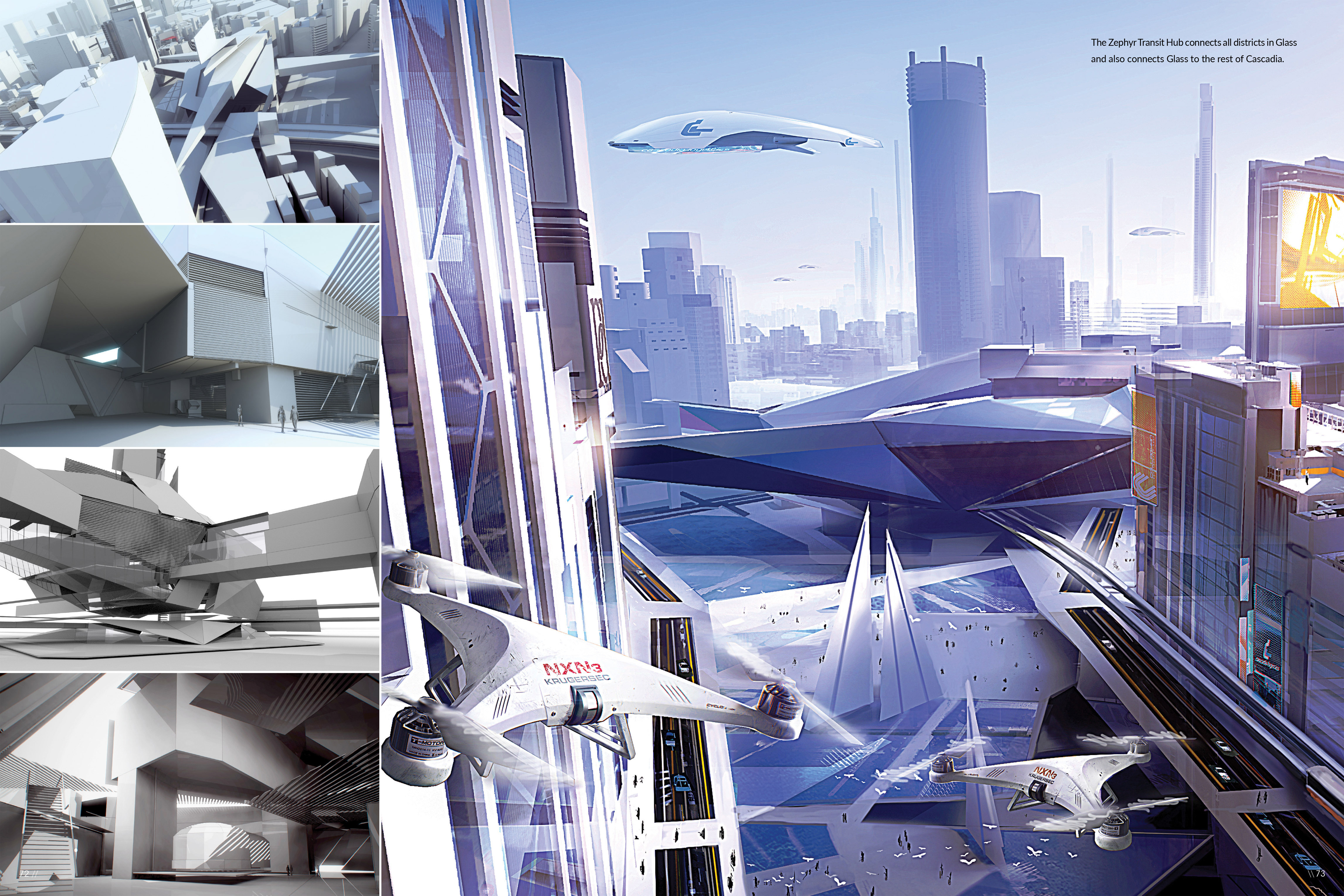 Read online The Art of Mirror's Edge: Catalyst comic -  Issue # TPB (Part 1) - 61