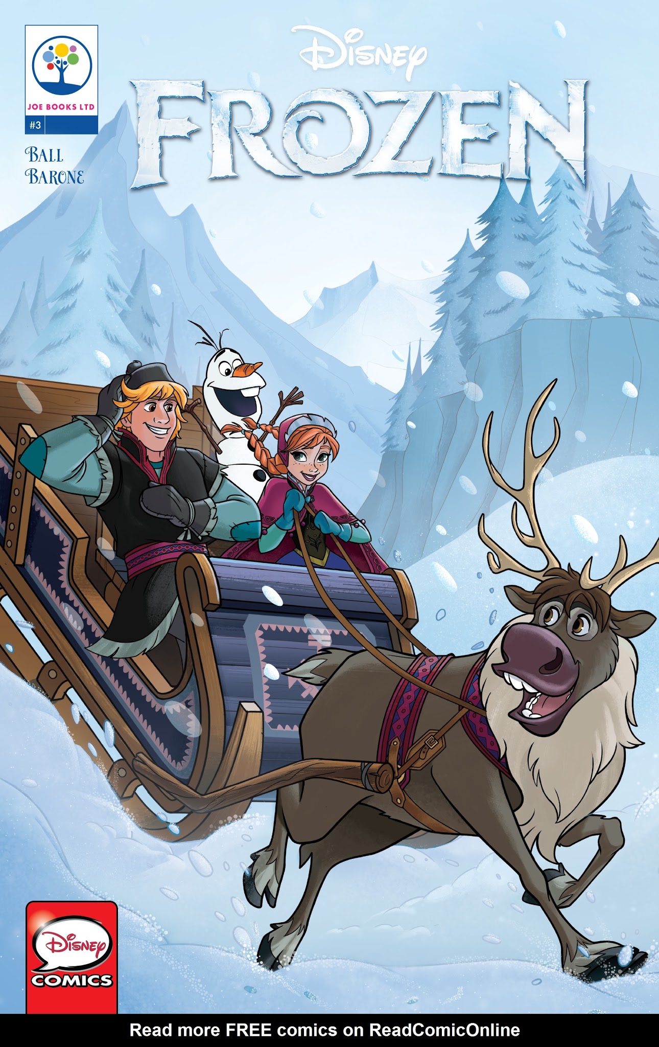 Read online Disney Frozen comic -  Issue #3 - 1