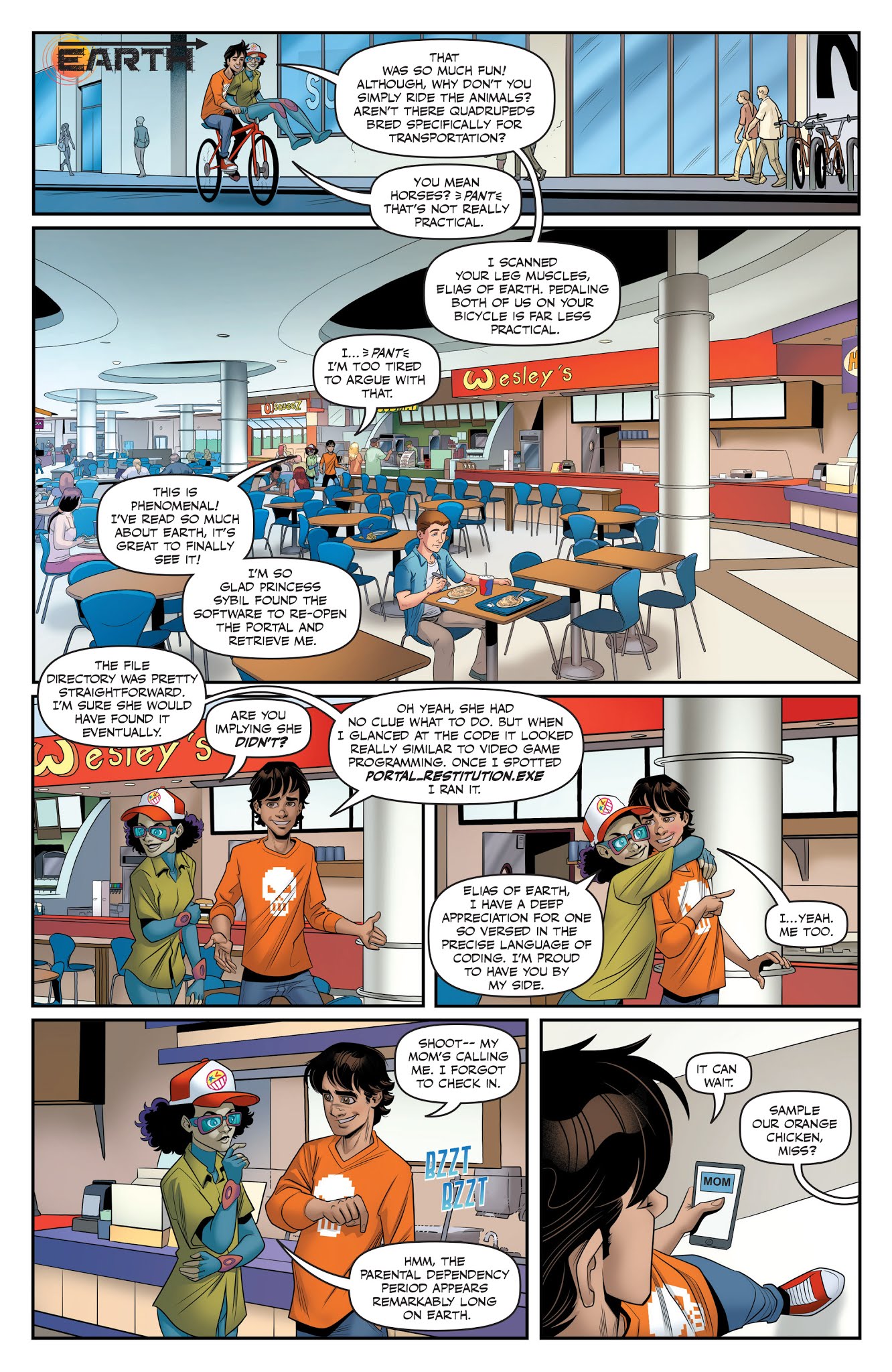 Read online Portal Bound comic -  Issue #3 - 10