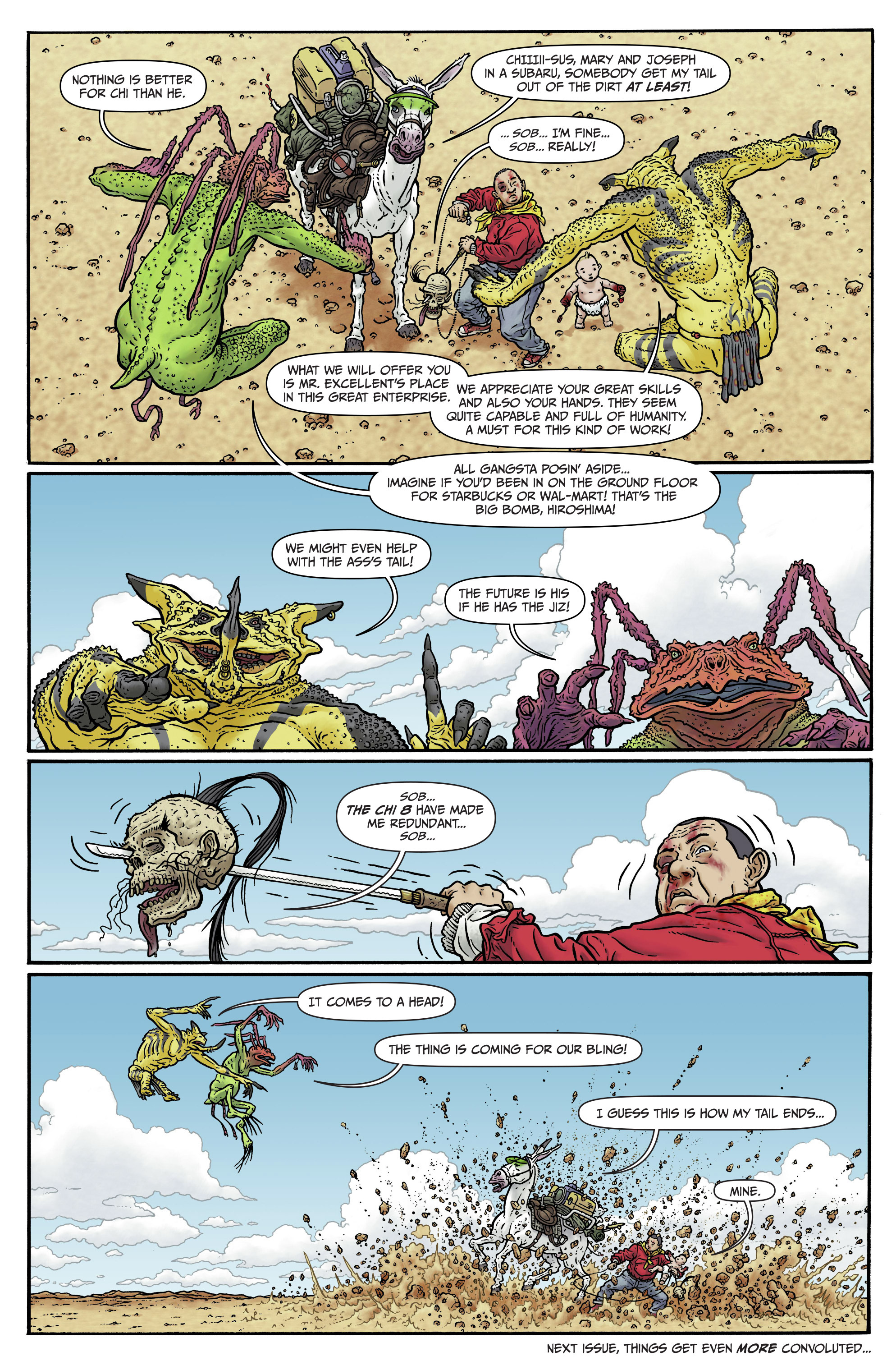 Read online Shaolin Cowboy comic -  Issue #4 - 28