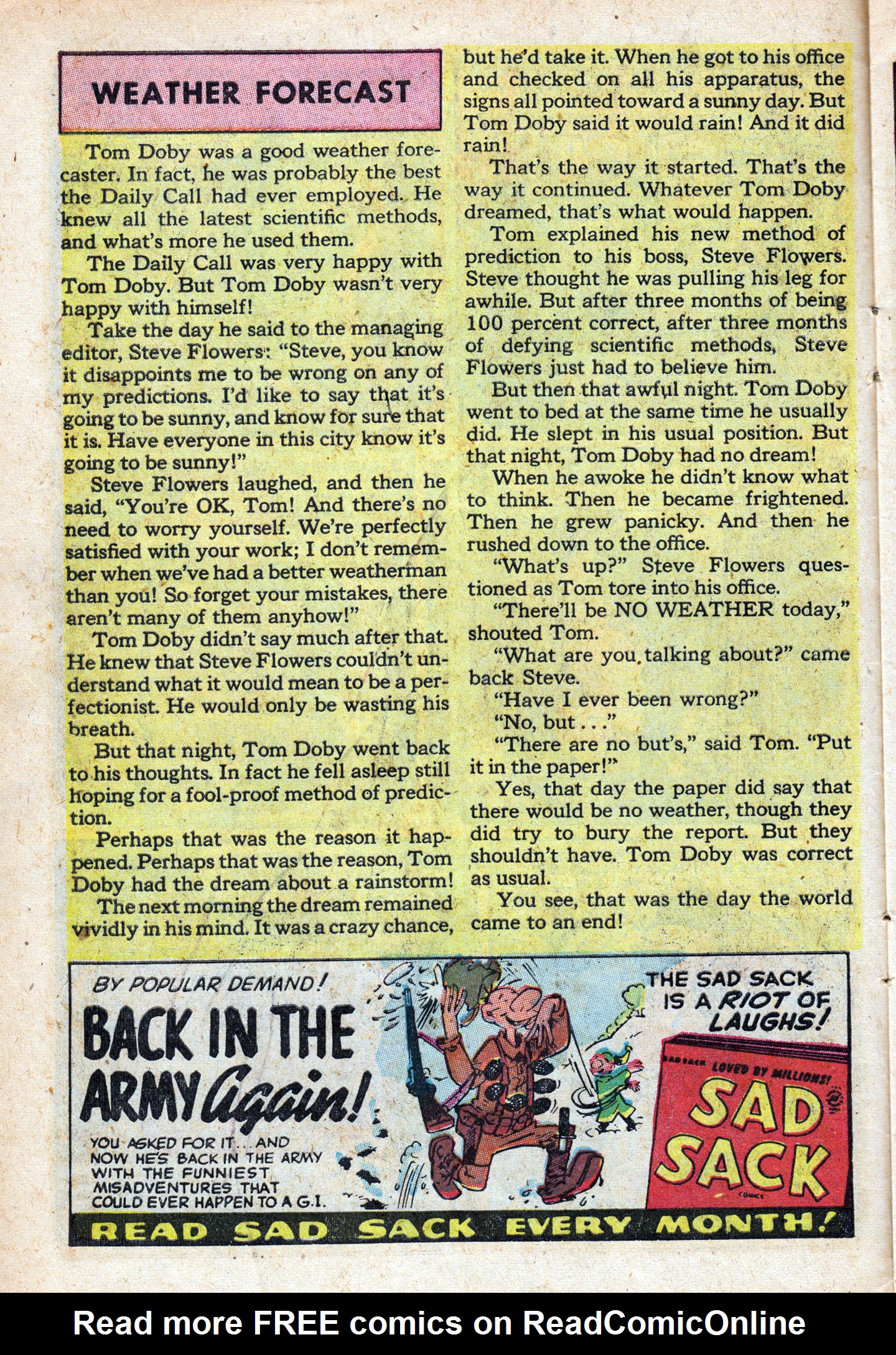 Read online Chamber of Chills (1951) comic -  Issue #18 - 10