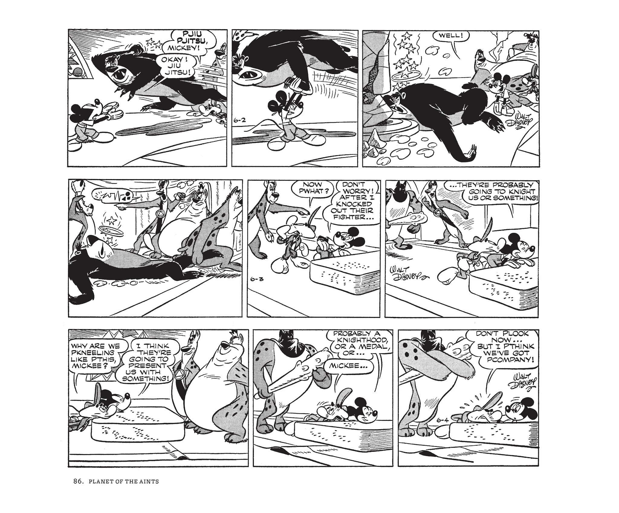 Read online Walt Disney's Mickey Mouse by Floyd Gottfredson comic -  Issue # TPB 10 (Part 1) - 86