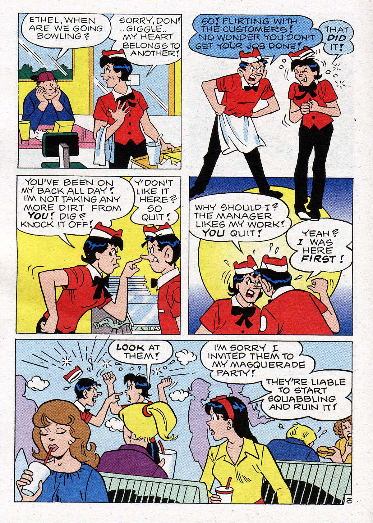 Read online Jughead's Double Digest Magazine comic -  Issue #92 - 137