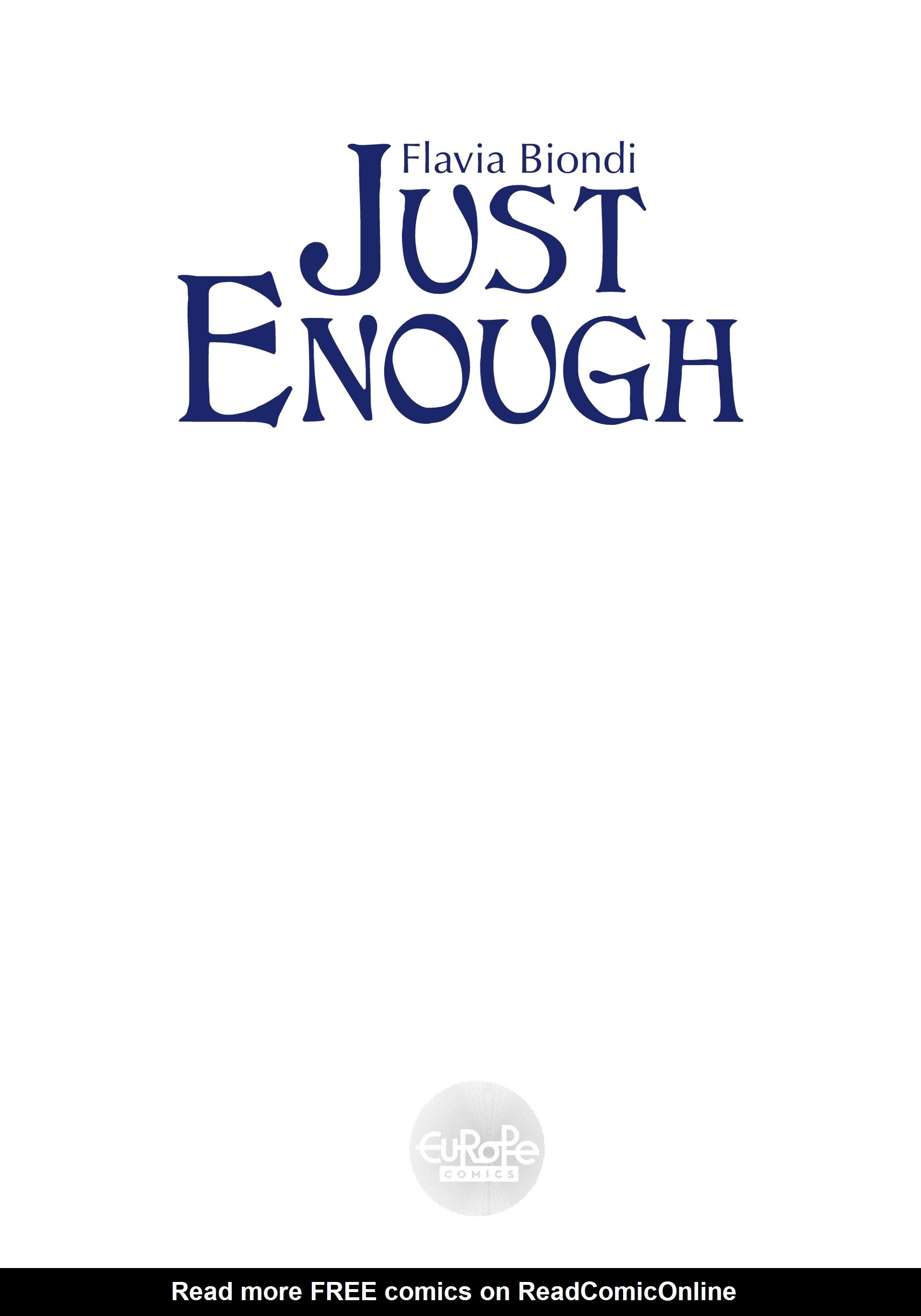 Read online Just Enough comic -  Issue # TPB (Part 1) - 3