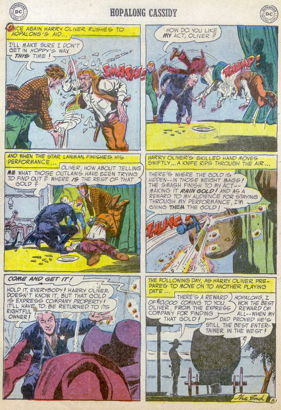 Read online Hopalong Cassidy comic -  Issue #98 - 32