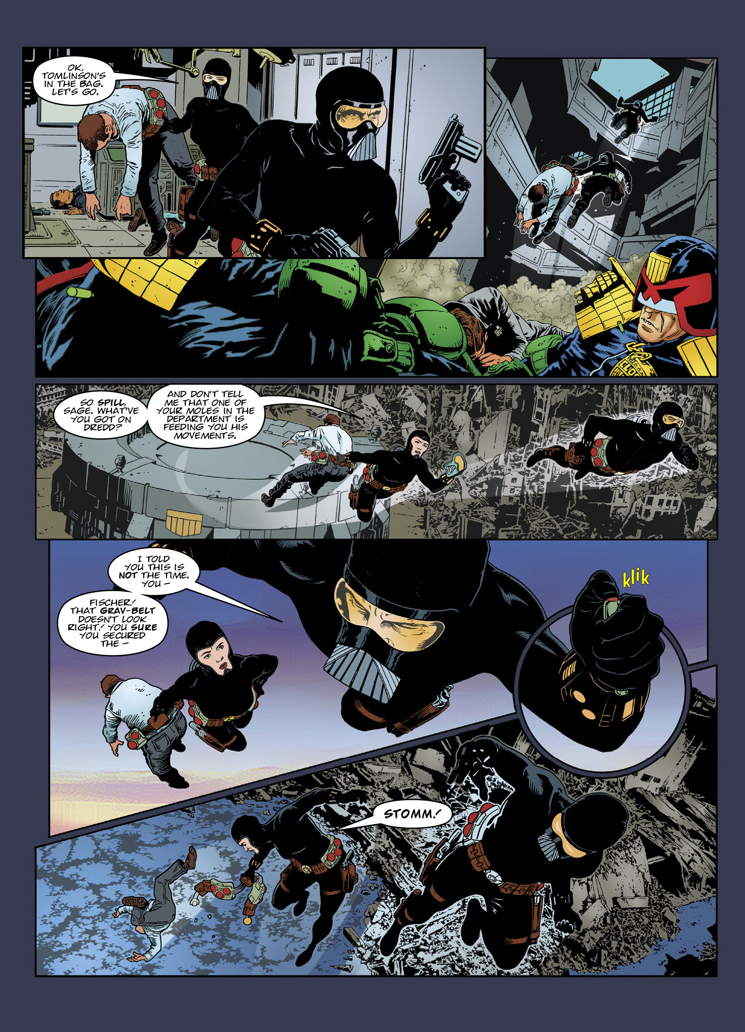 Read online Judge Dredd Megazine (Vol. 5) comic -  Issue #450 - 121