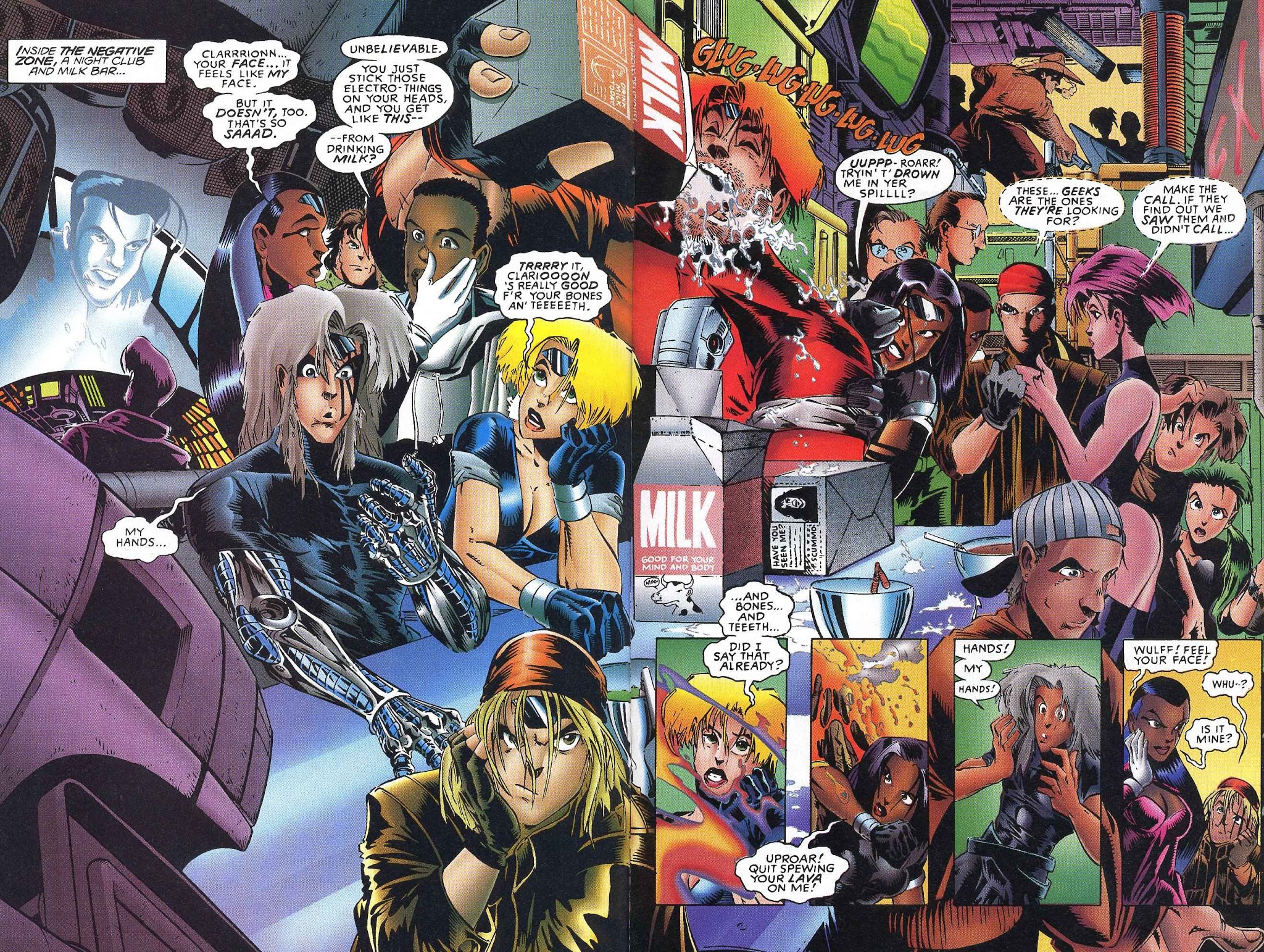 Read online X-Nation 2099 comic -  Issue #1 - 16