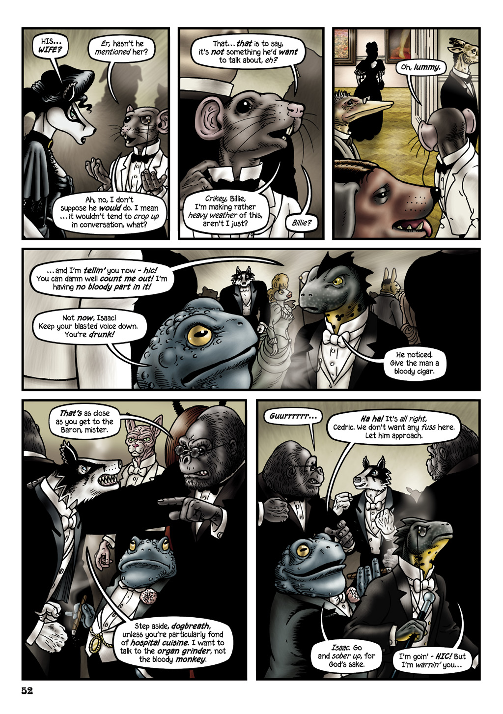 Read online Grandville Bête Noire comic -  Issue # TPB - 55