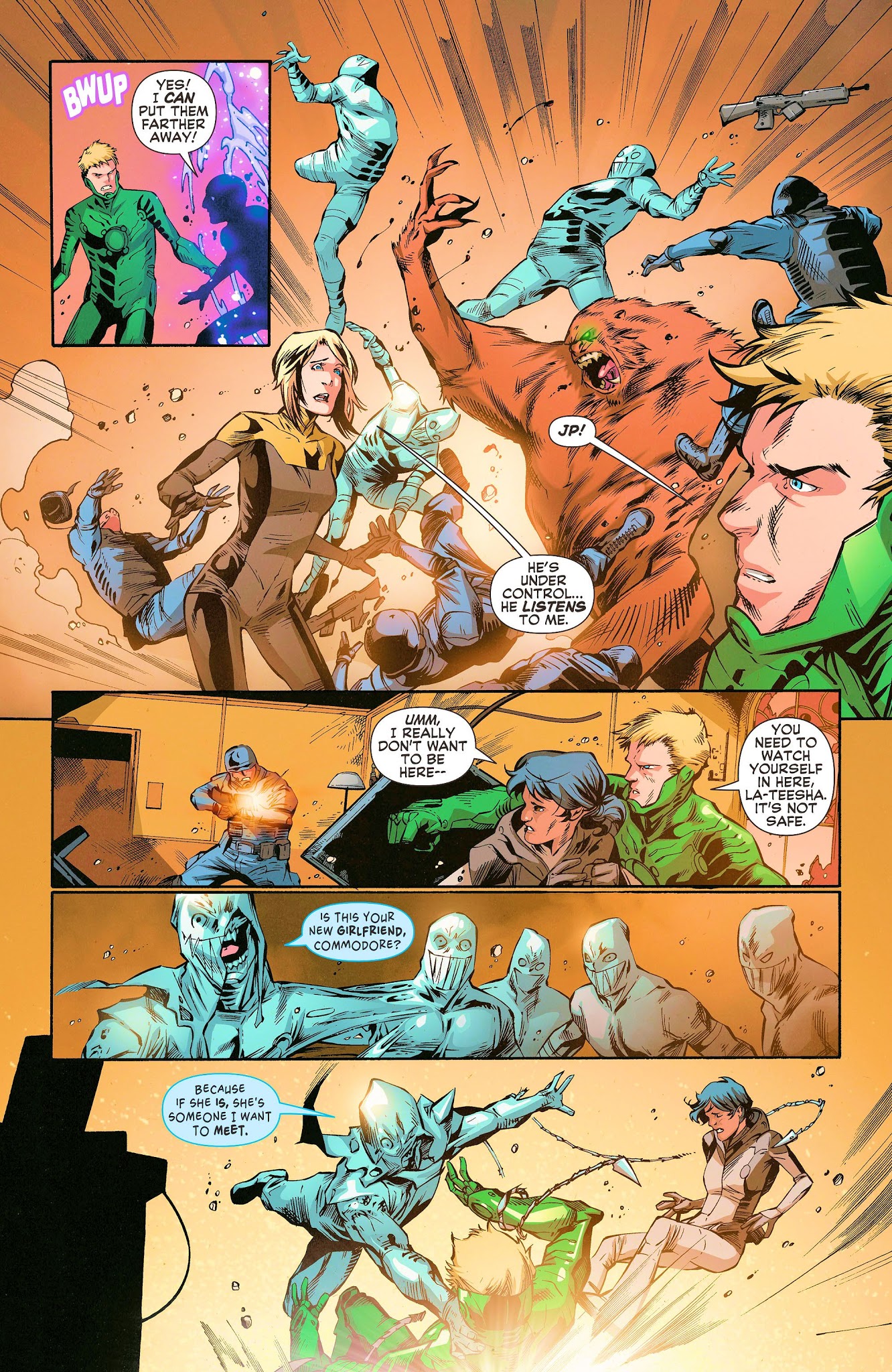 Read online The Green Team: Teen Trillionaires comic -  Issue #8 - 6