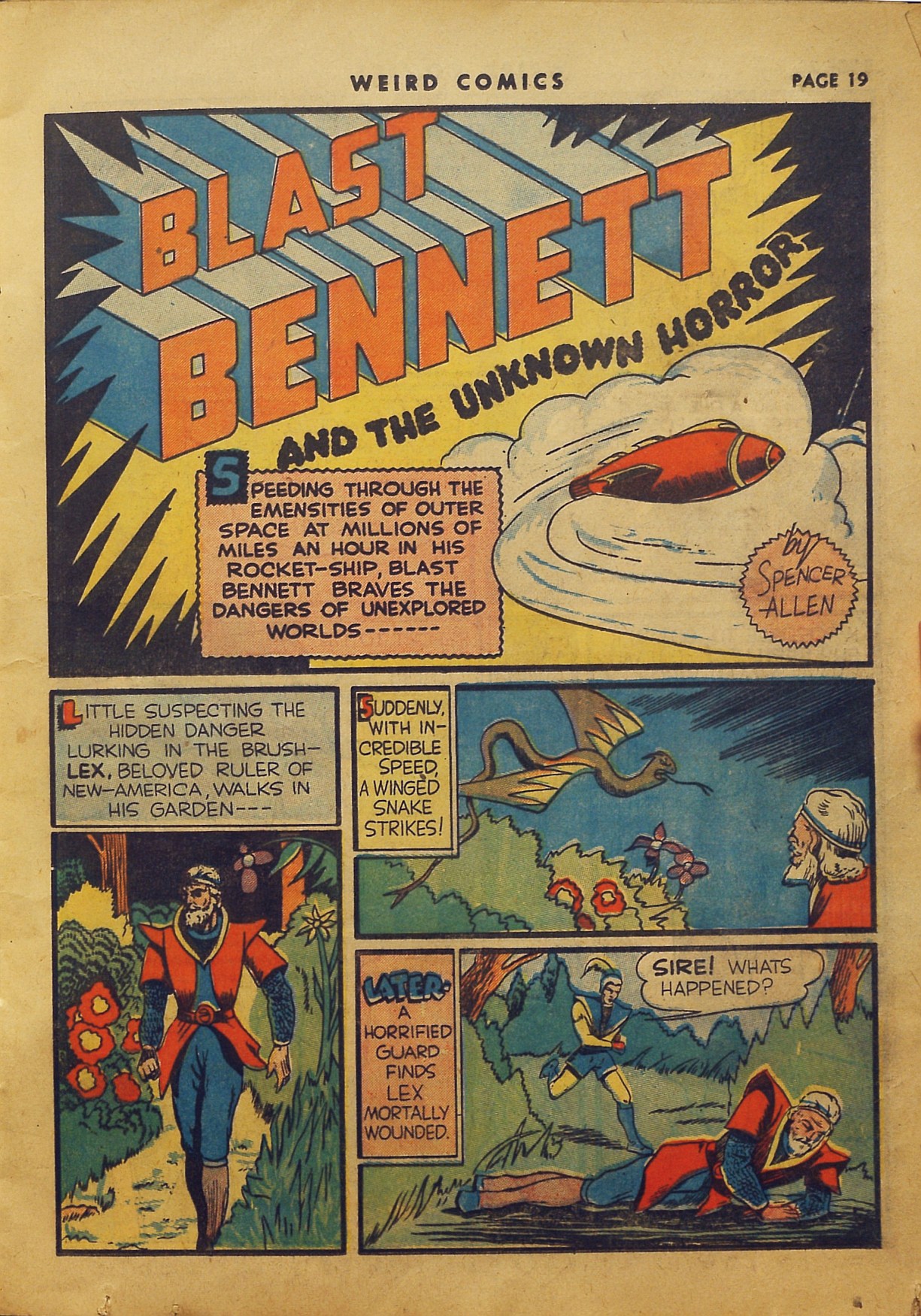 Read online Weird Comics comic -  Issue #6 - 20