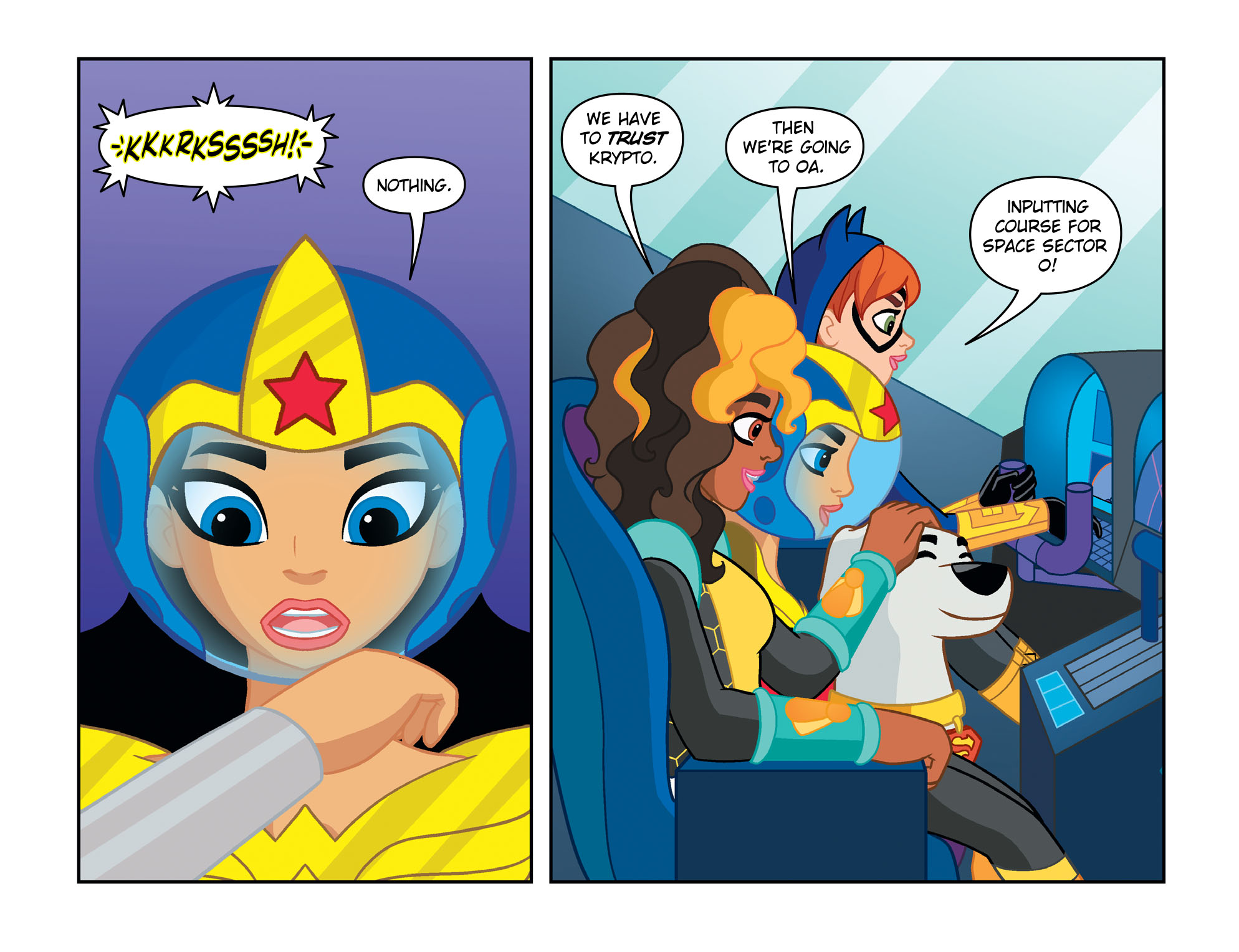 Read online DC Super Hero Girls: Spaced Out comic -  Issue #10 - 19