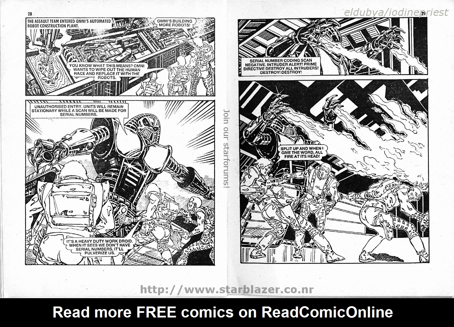 Read online Starblazer comic -  Issue #195 - 16