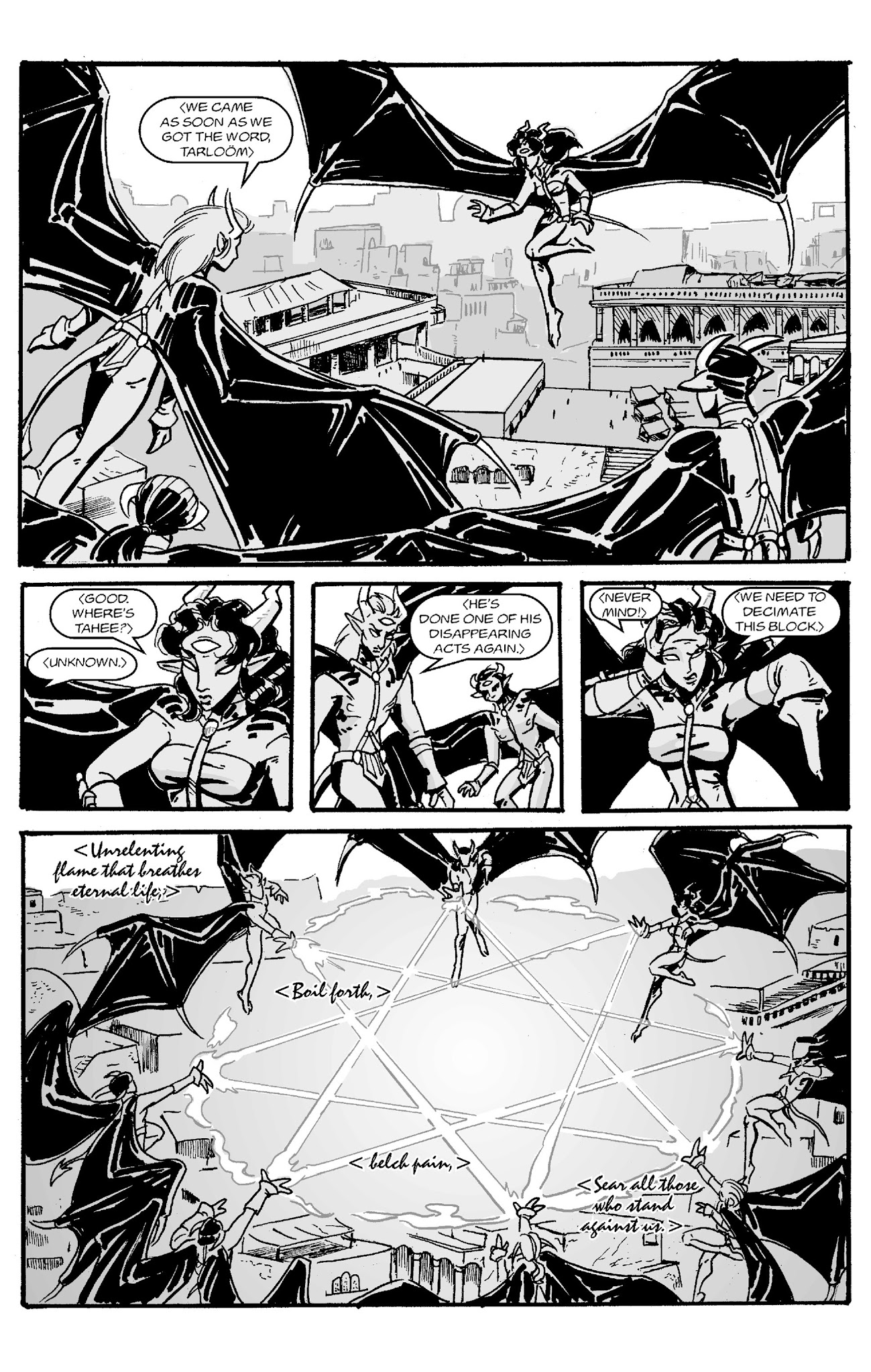 Read online Bureau of Mana Investigation comic -  Issue #4 - 28