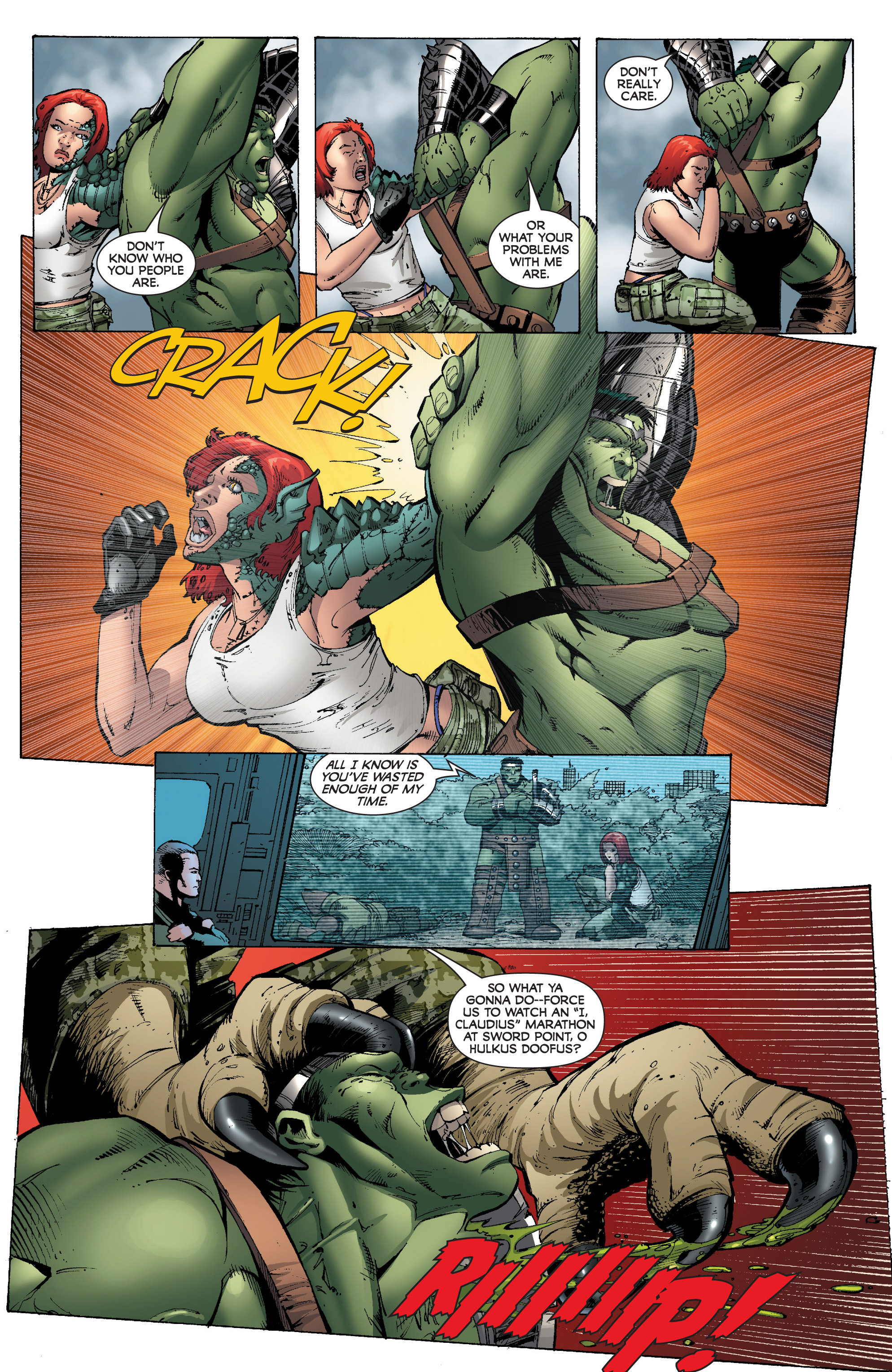 Read online World War Hulk: Gamma Corps comic -  Issue #3 - 21