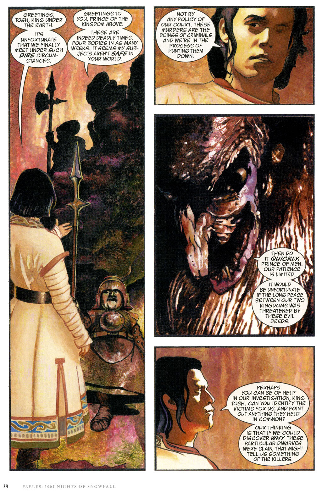 Read online Fables: 1001 Nights of Snowfall comic -  Issue # Full - 38
