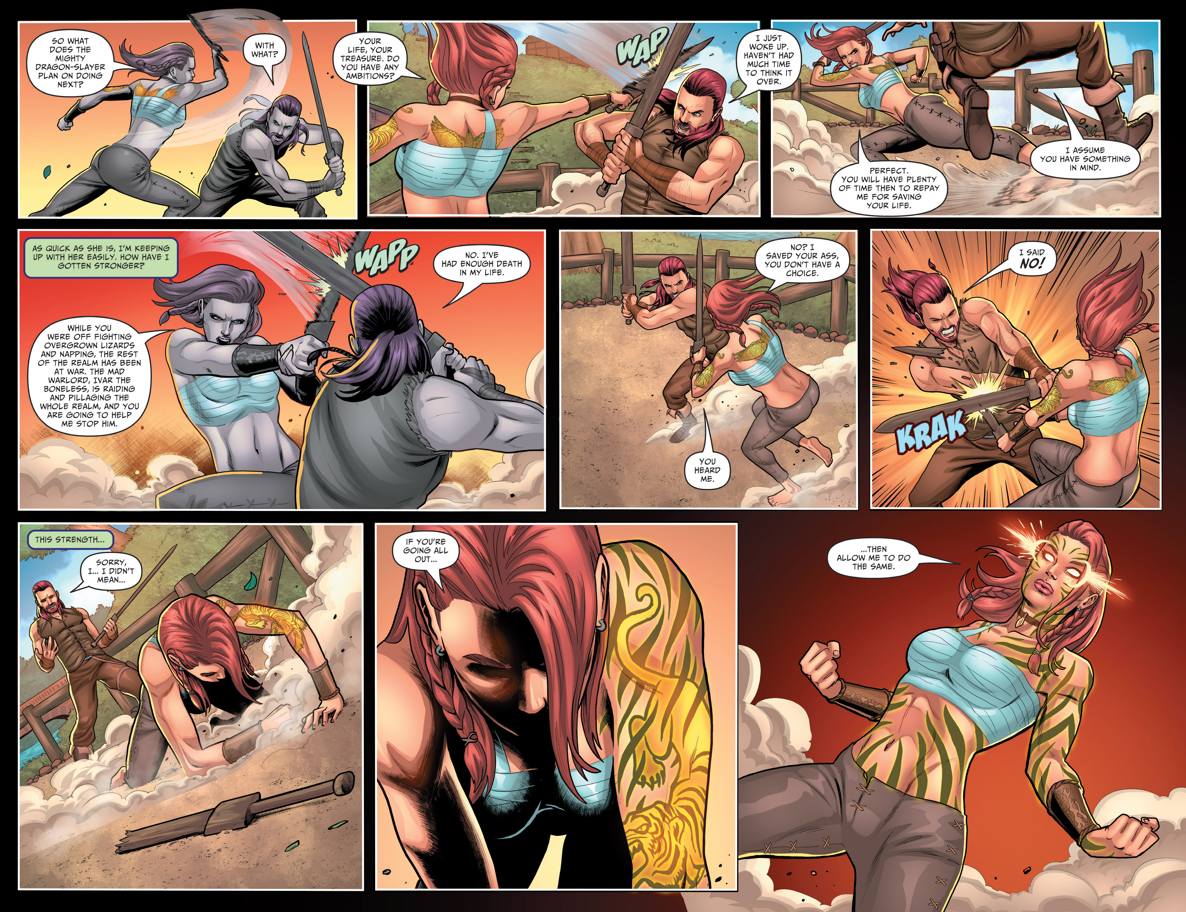 Read online Dragonsblood comic -  Issue #2 - 16