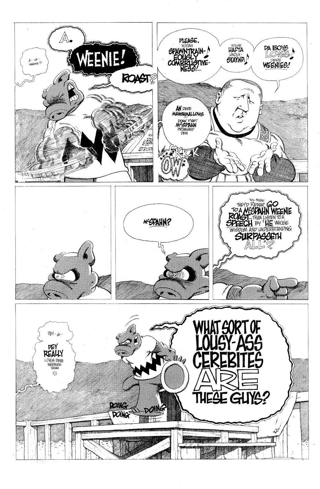 Cerebus Issue #275 #274 - English 13 Cerebus Issue #275 #274 - English 13