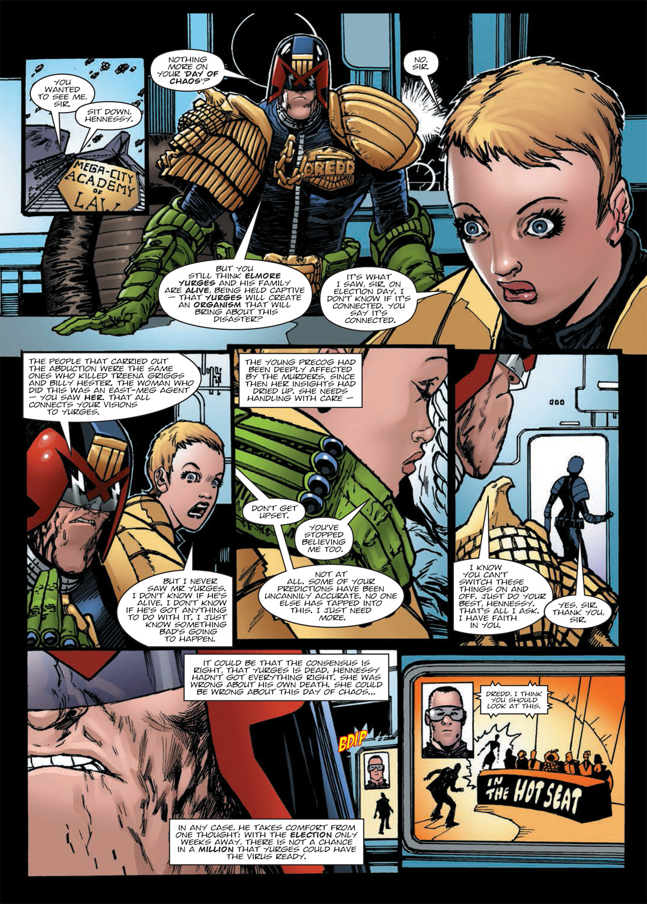 Read online Judge Dredd: Day of Chaos - The Fourth Faction comic -  Issue # TPB (Part 2) - 79