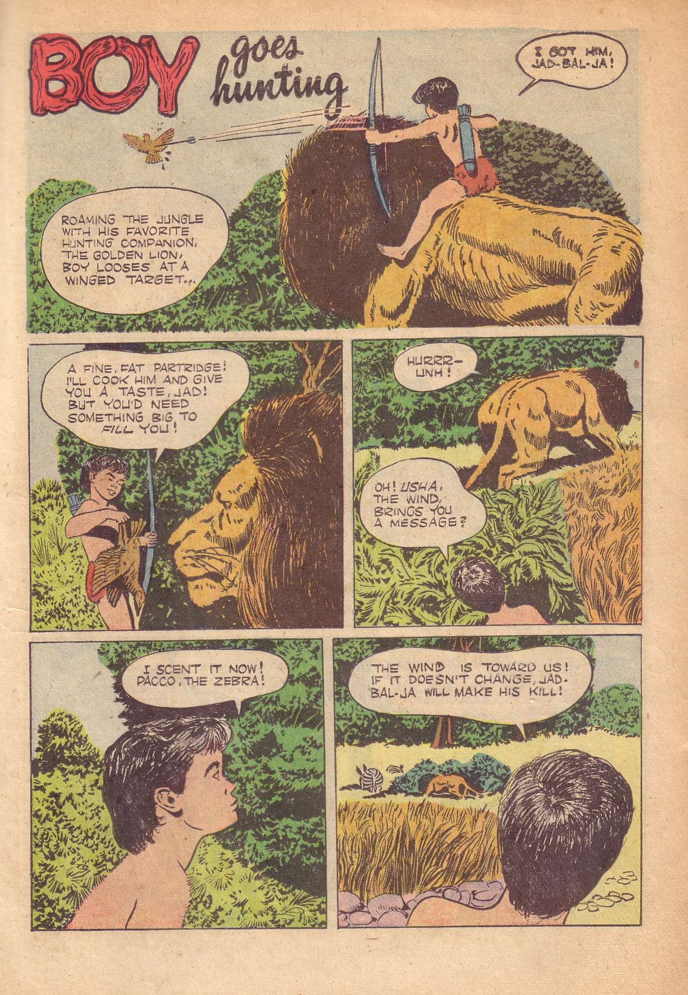 Read online Tarzan (1948) comic -  Issue #50 - 19