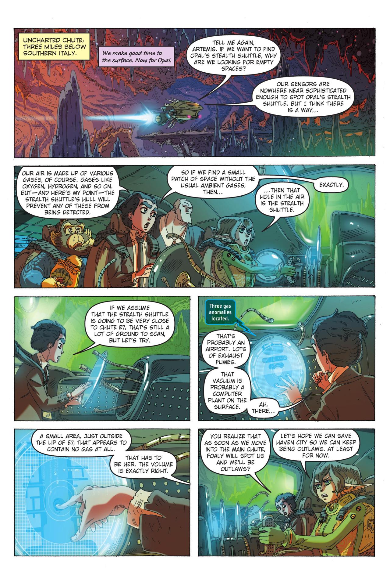 Read online Artemis Fowl: The Opal Deception comic -  Issue # TPB - 89