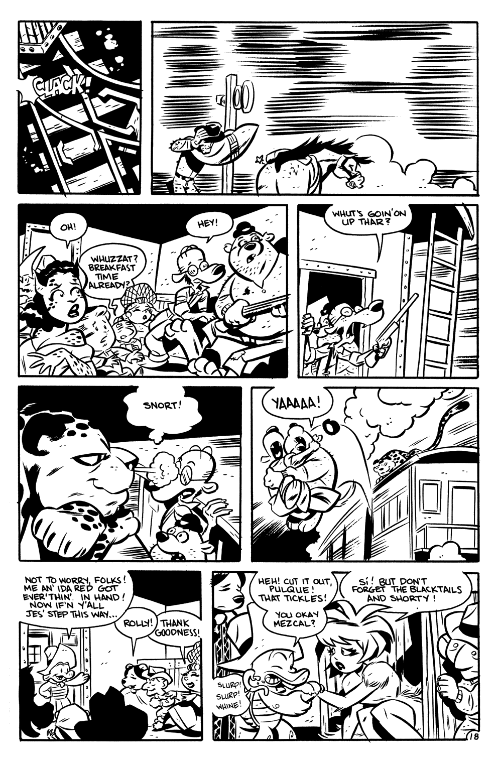 Read online Mutant, Texas: Tales of Sheriff Ida Red comic -  Issue #4 - 20