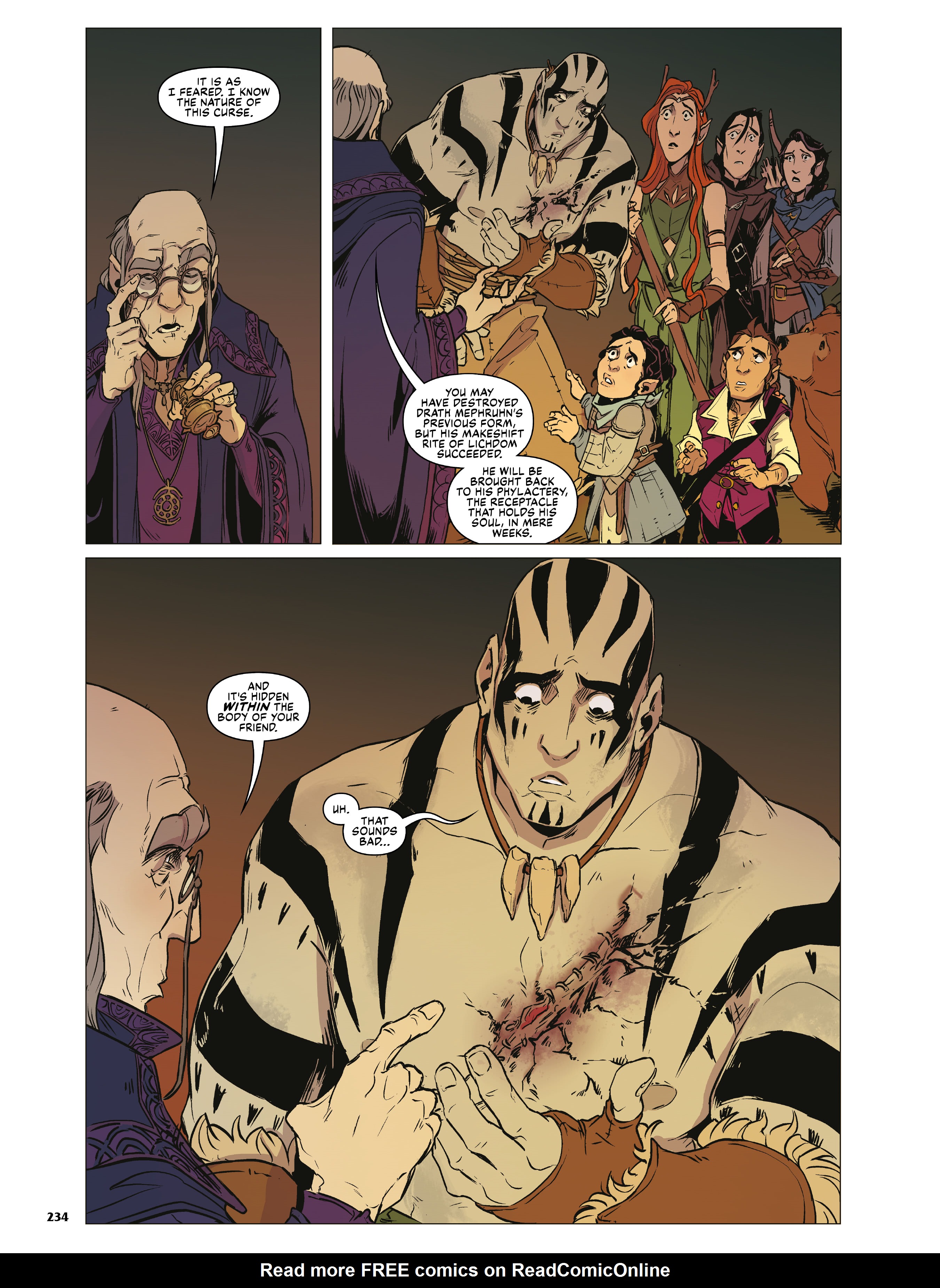Read online Critical Role Vox Machina Origins comic -  Issue # (2019) _TPB Library Edition (Part 3) - 35