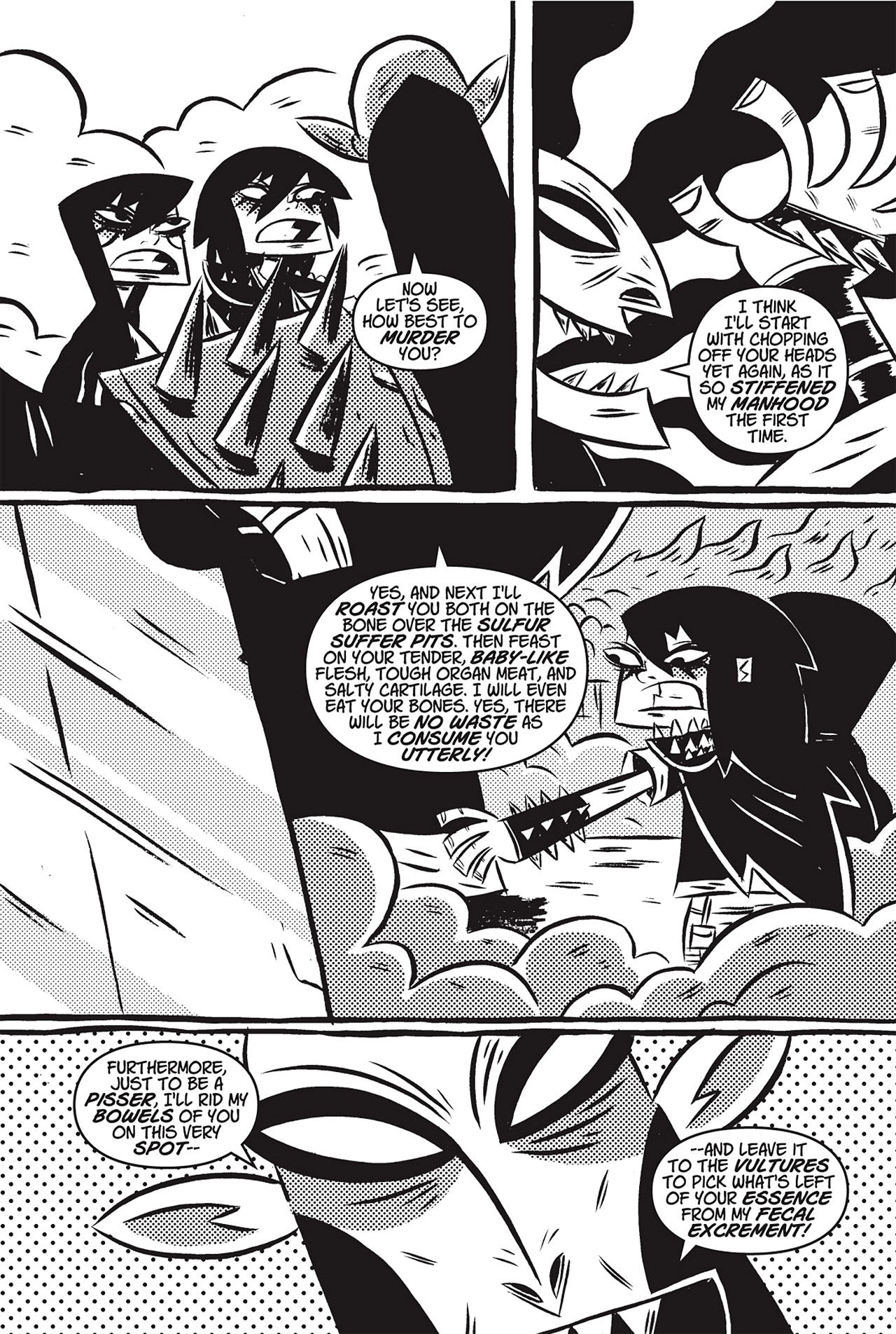 Read online Black Metal comic -  Issue #1 - 154