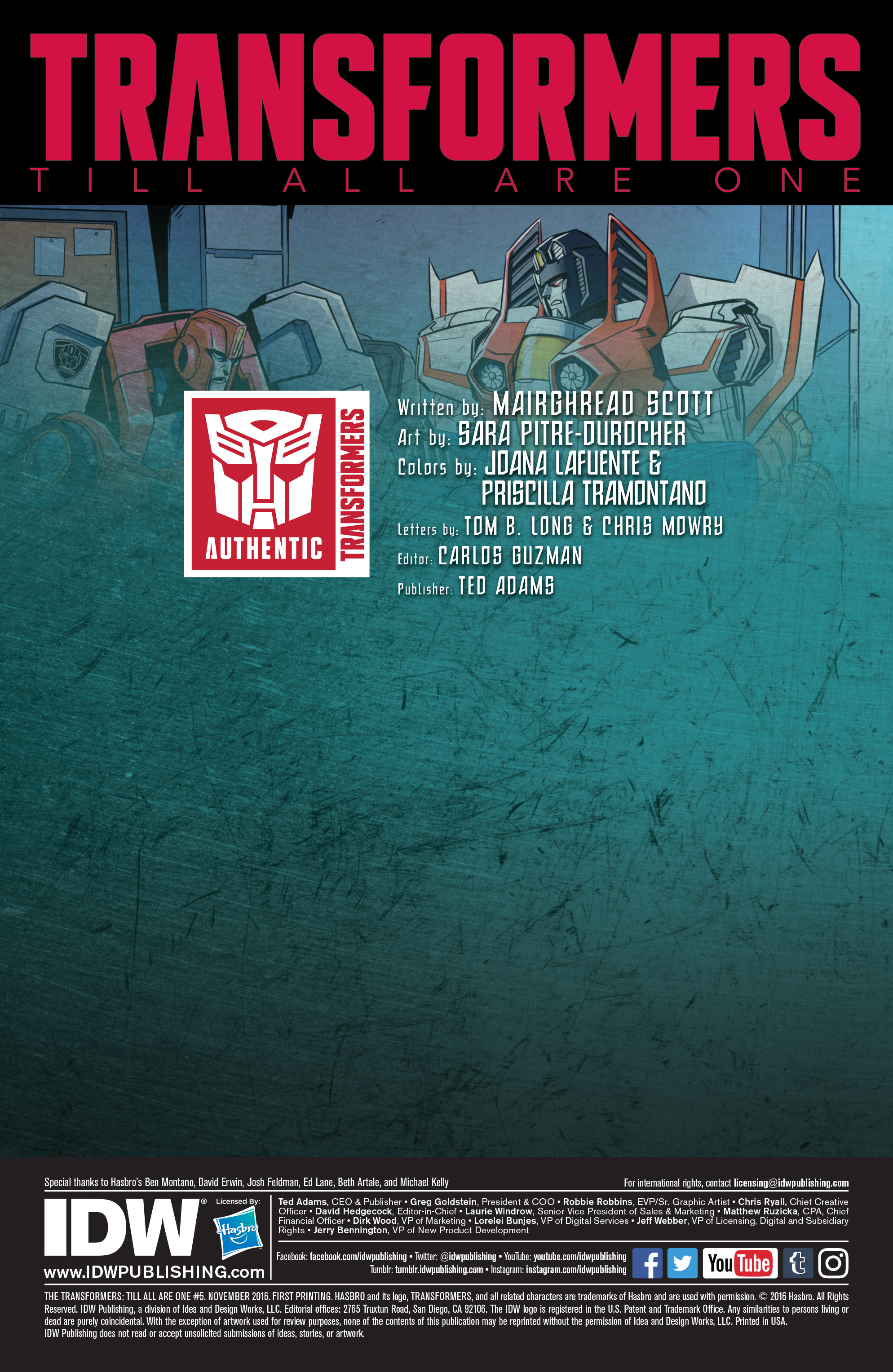 Read online Transformers: Till All Are One comic -  Issue #5 - 2