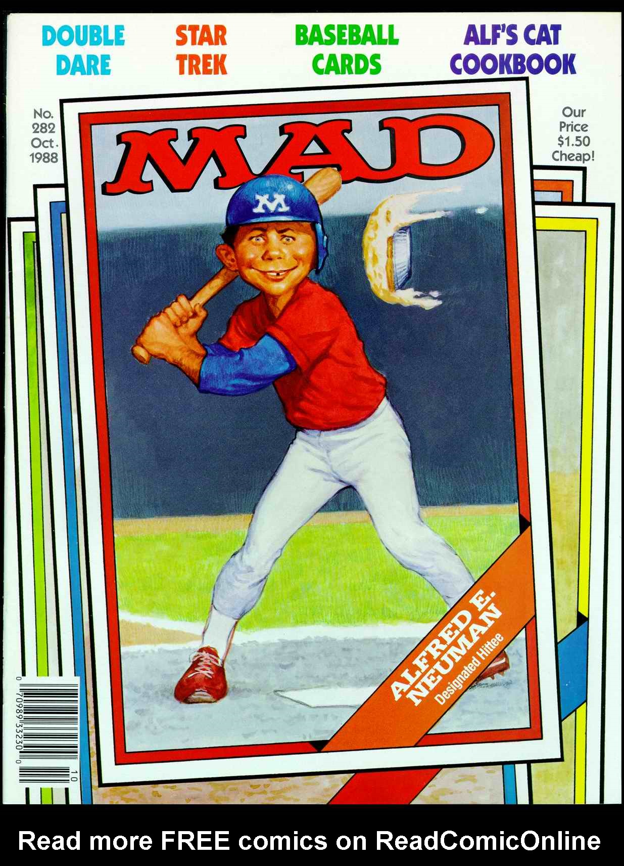 Read online MAD comic -  Issue #282 - 1