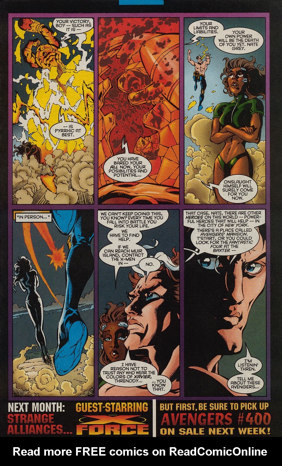 Read online X-Man comic -  Issue #17 - 21